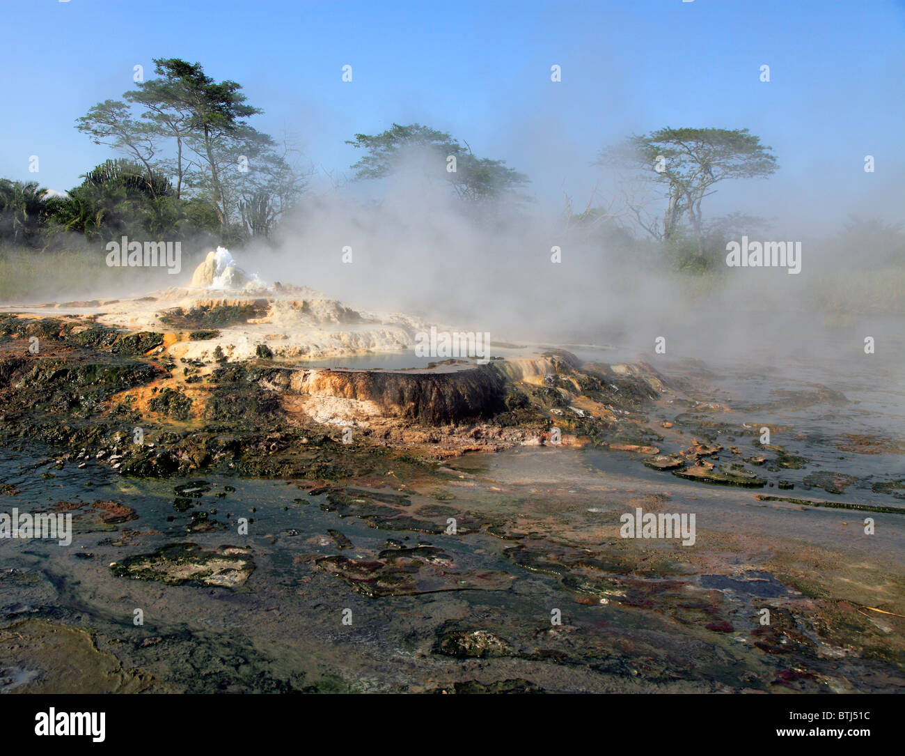 Semliki river hot springs, Uganda, East Africa Stock Photo Alamy
