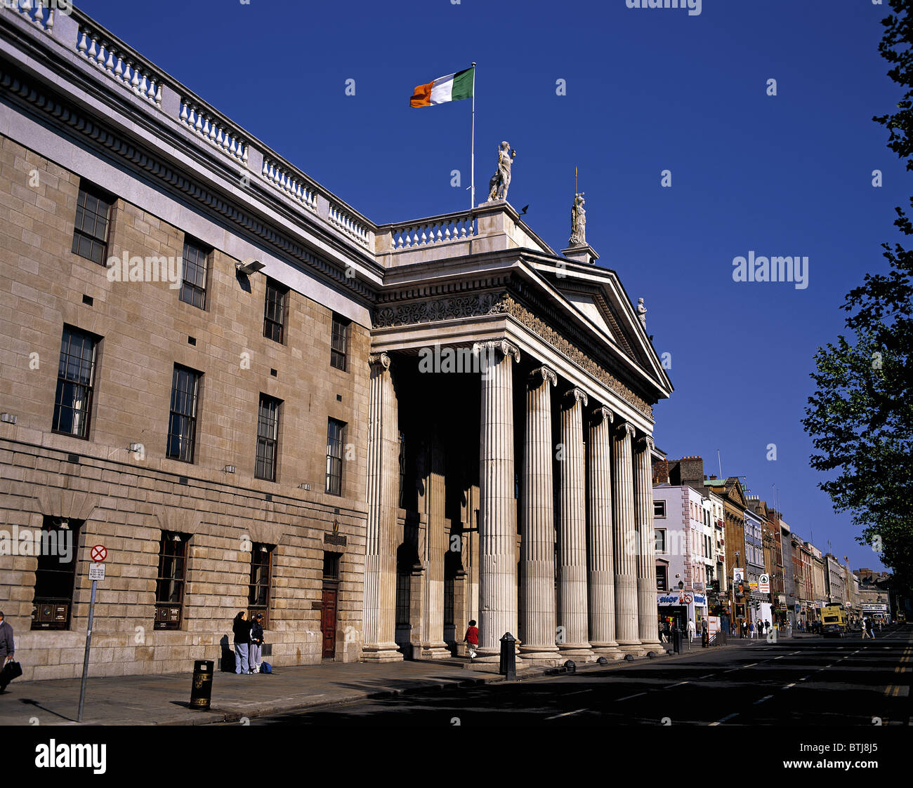 General Post Office, O'Connell Street, Dublin, Ireland Stock Photo Alamy