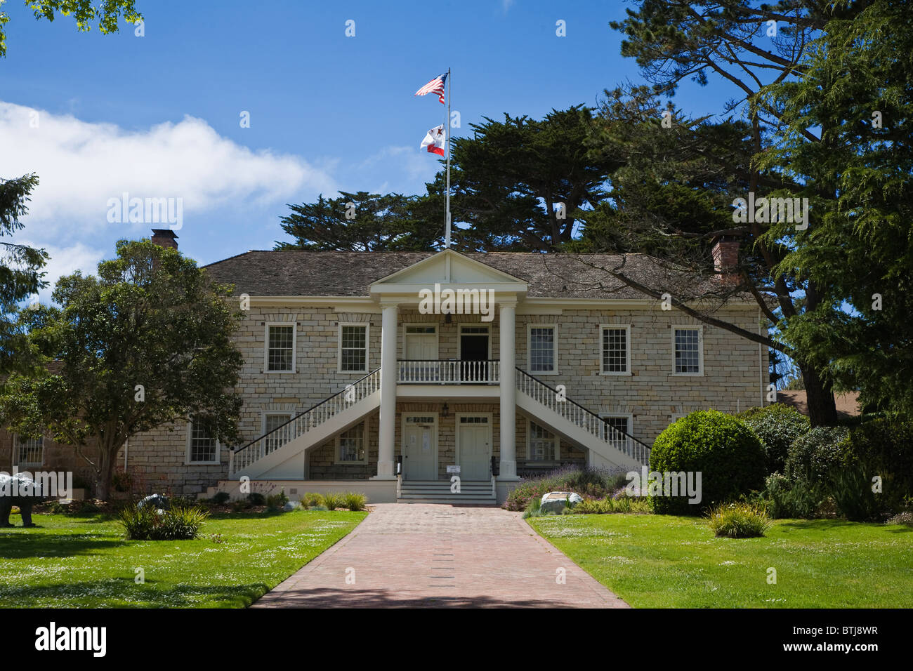 Historic COLTON HALL was built in 1940 by Walter Colton, the first