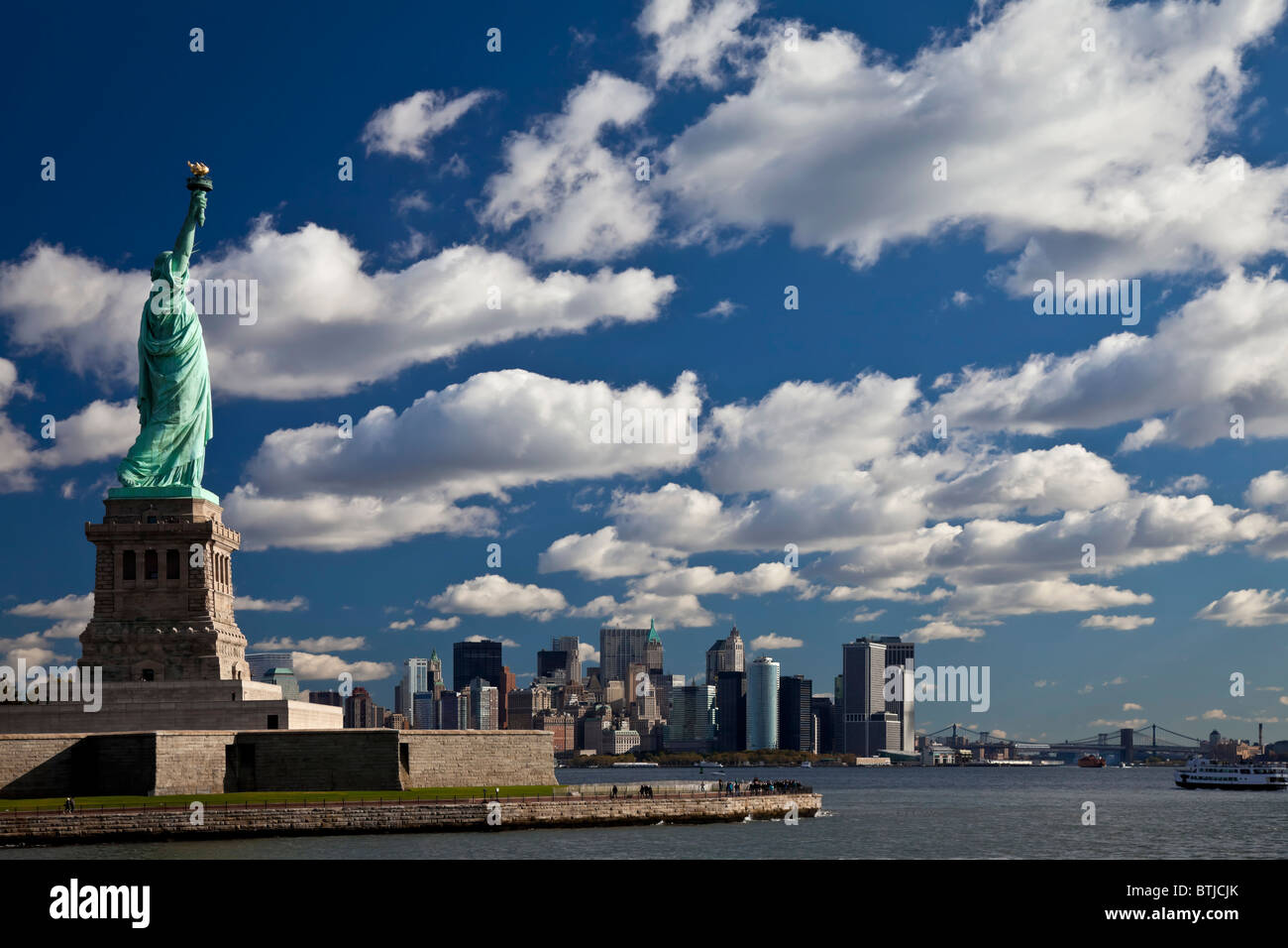 The Statue of Liberty at New York City Stock Photo - Alamy