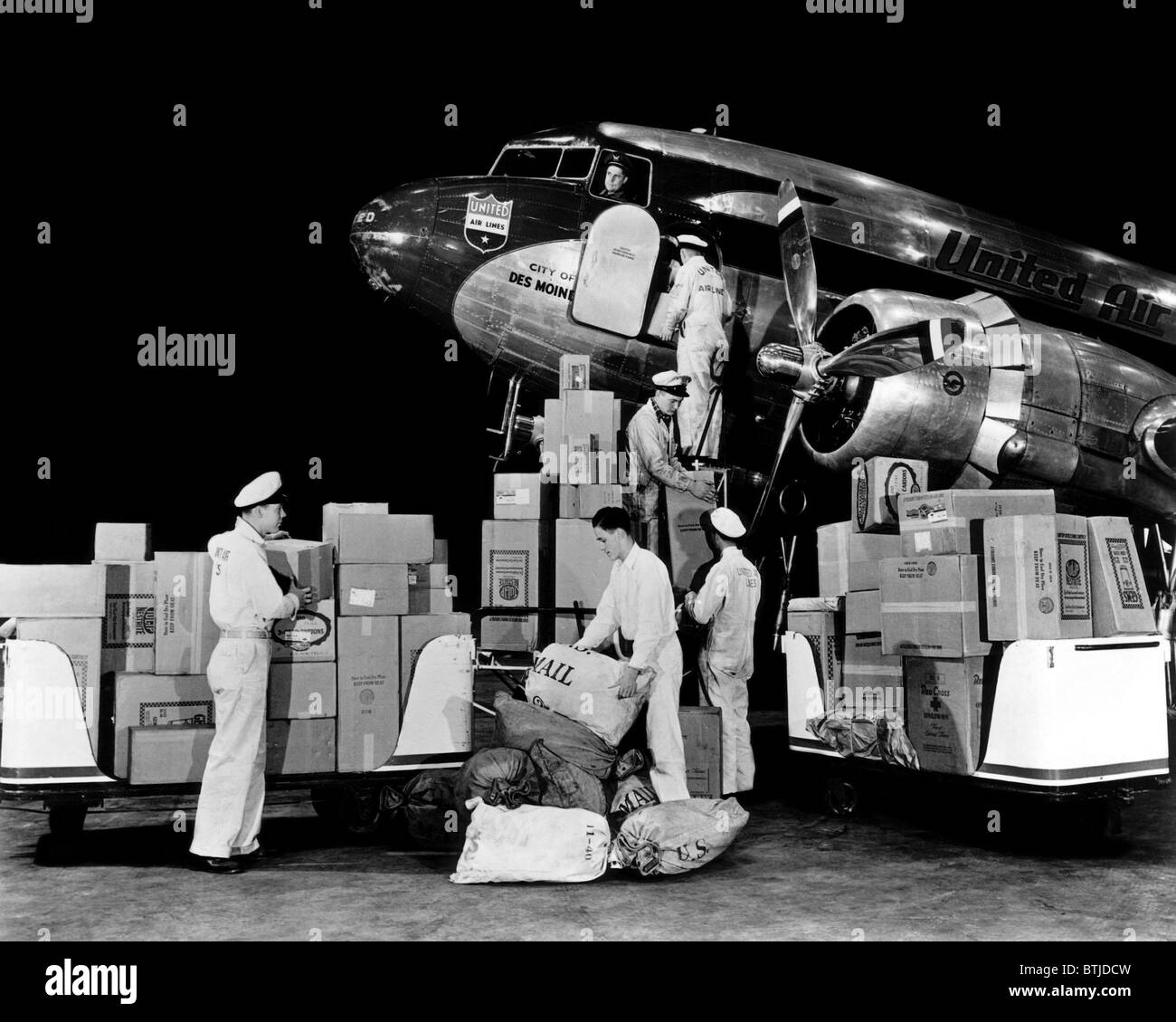 United airlines historical hi-res stock photography and images - Alamy