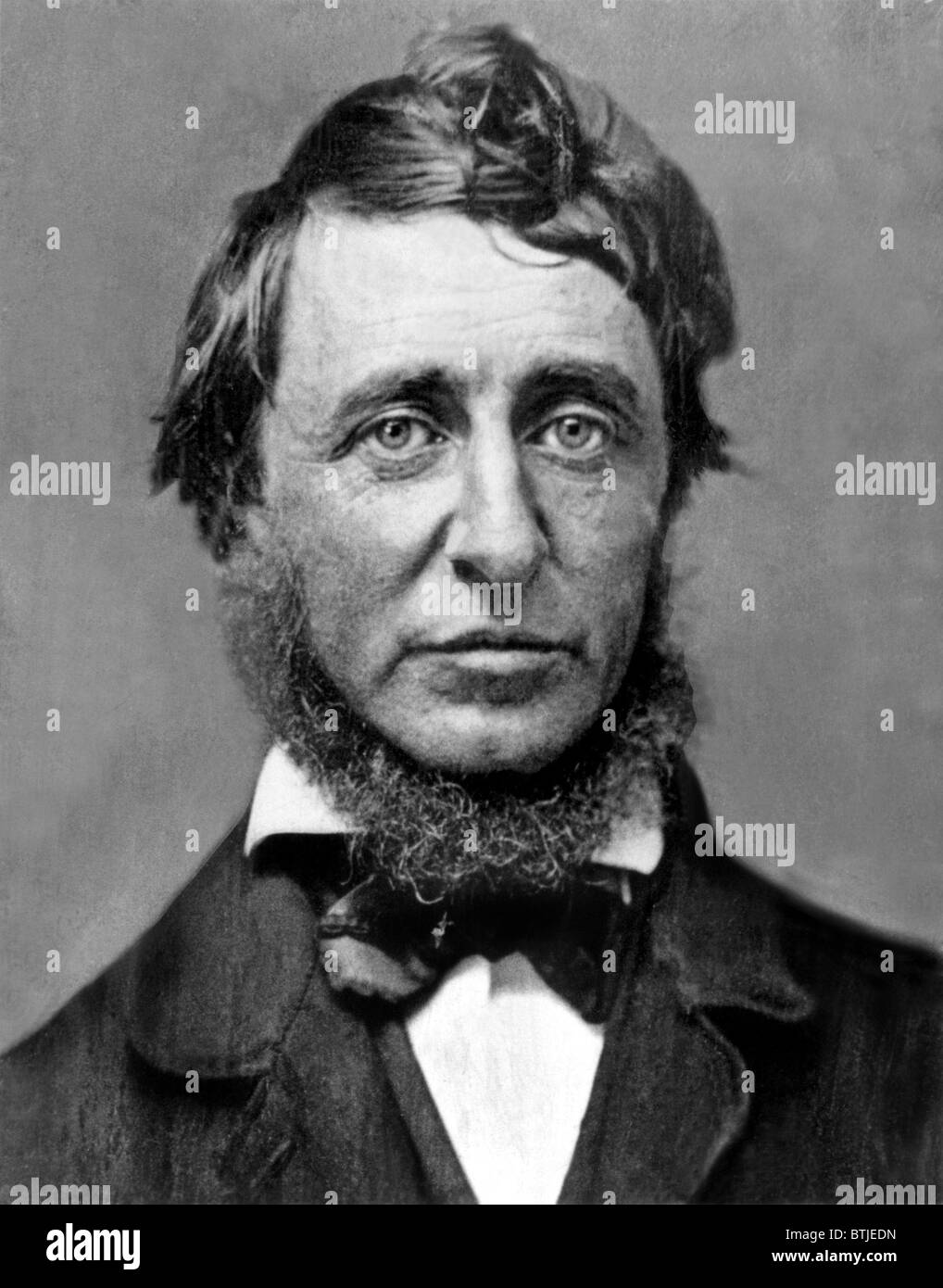 Henry David Thoreau Stock Photo
