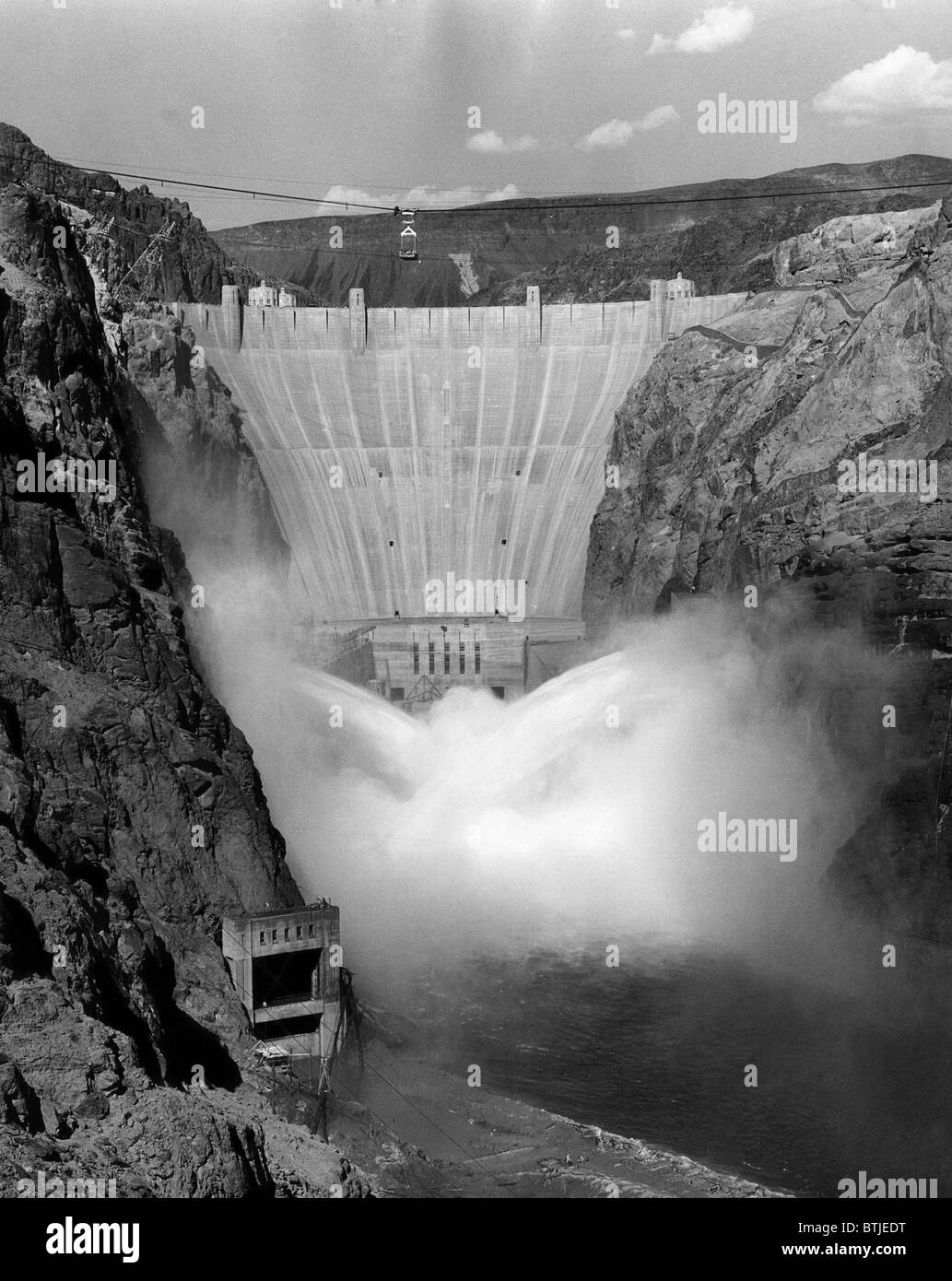 Hoover Dam, 1939. Courtesy CSU Archives/Everett Collection Stock Photo