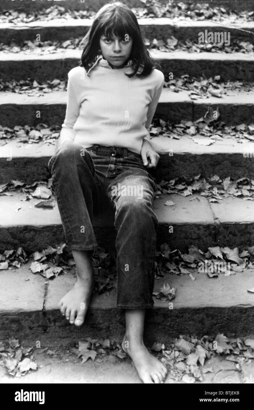 Joyce Maynard at 19 in 1973. Stock Photo