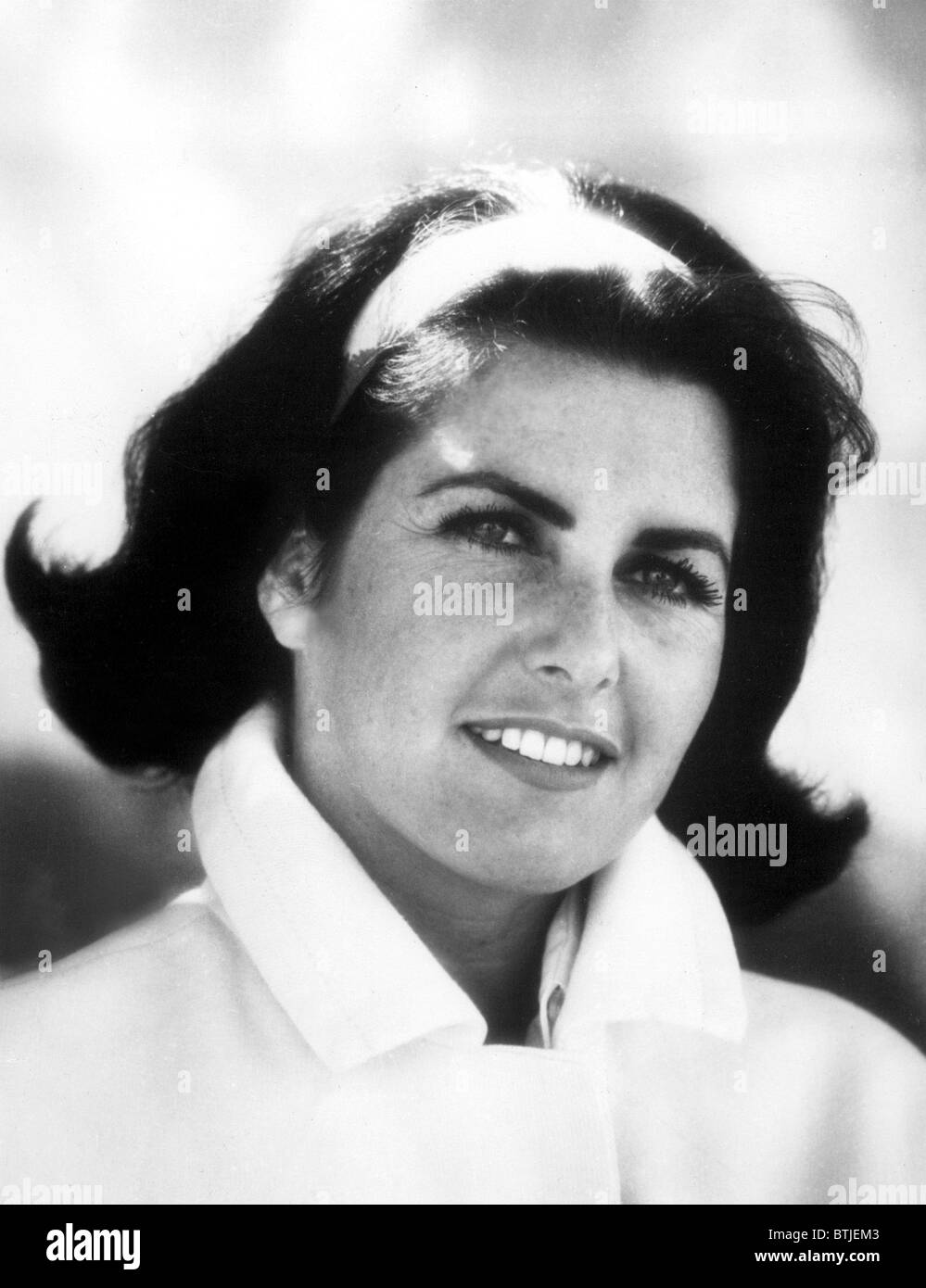 Judith Exner, former mistress of JFK,  in a 1978 portrait. Stock Photo