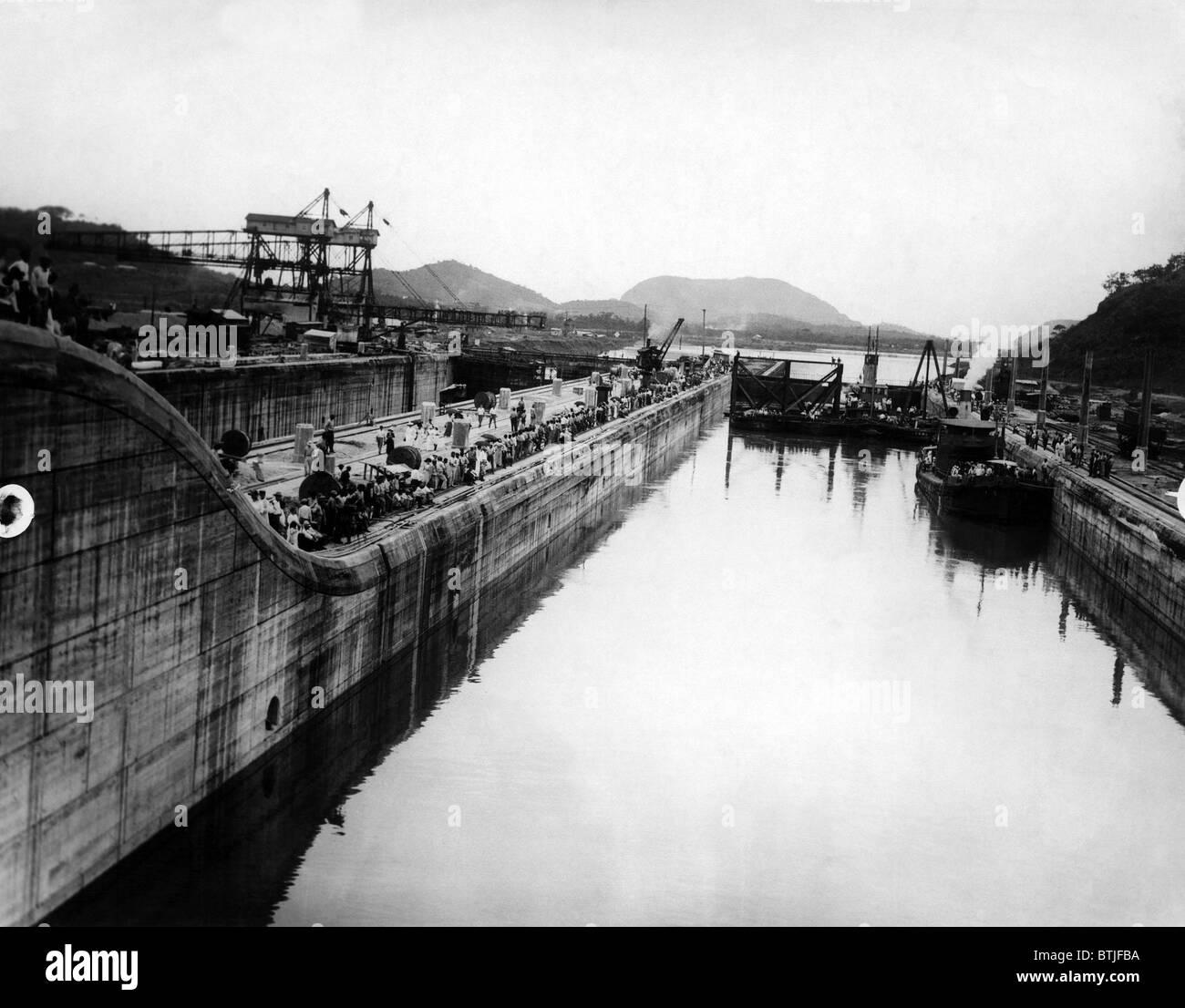 The Panama Canal, circa 1913. CSU Archives/Courtesy Everett Collection