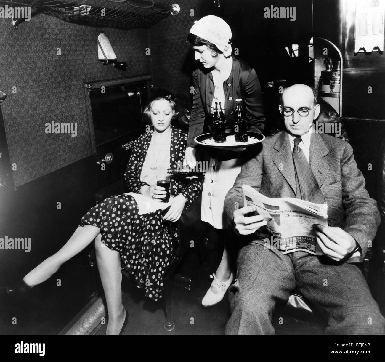 Early airline Black and White Stock Photos Images Alamy