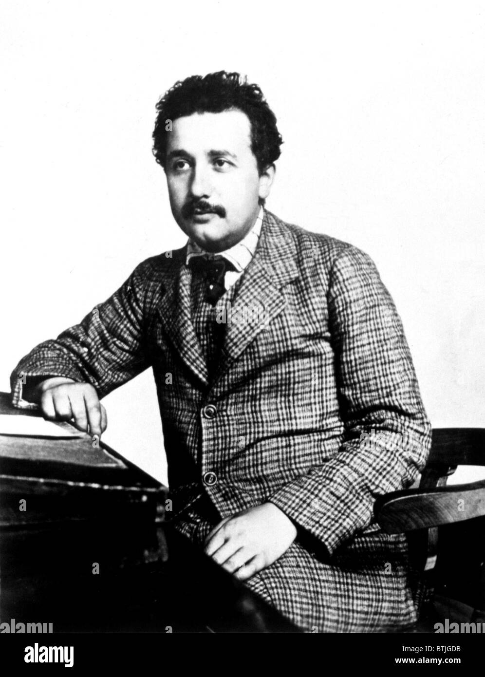 ALBERT EINSTEIN at the Swiss Patent Office, c. 1902 Stock Photo