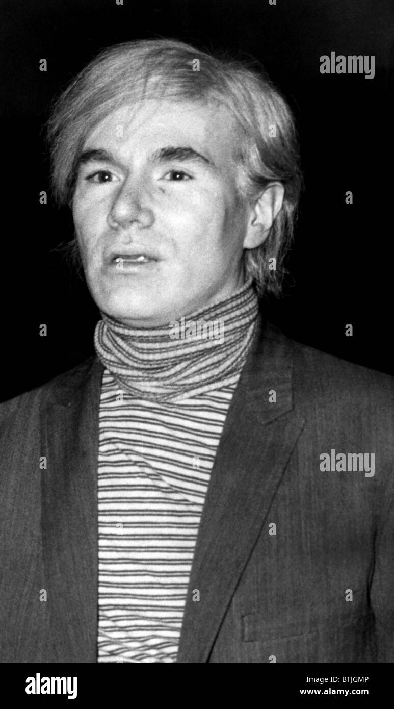 Andy Warhol, (1928-1987), American artist, circa May, 1969. CSU Archives/Courtesy Everett Collection Stock Photo