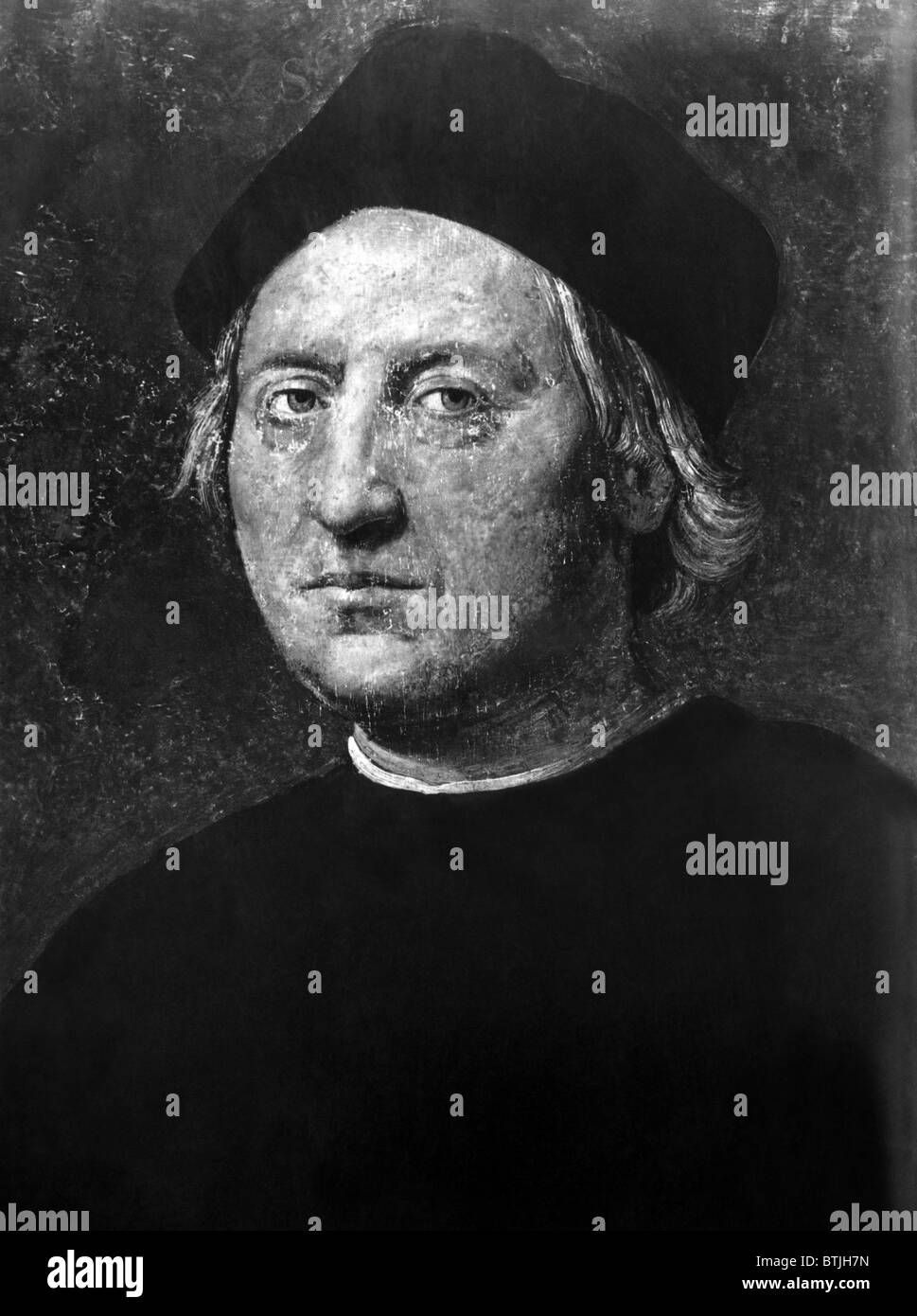 Italian explorer and sailor Christopher Columbus (1451-1506). Courtesy CSU Archives/Everett Collection. Stock Photo