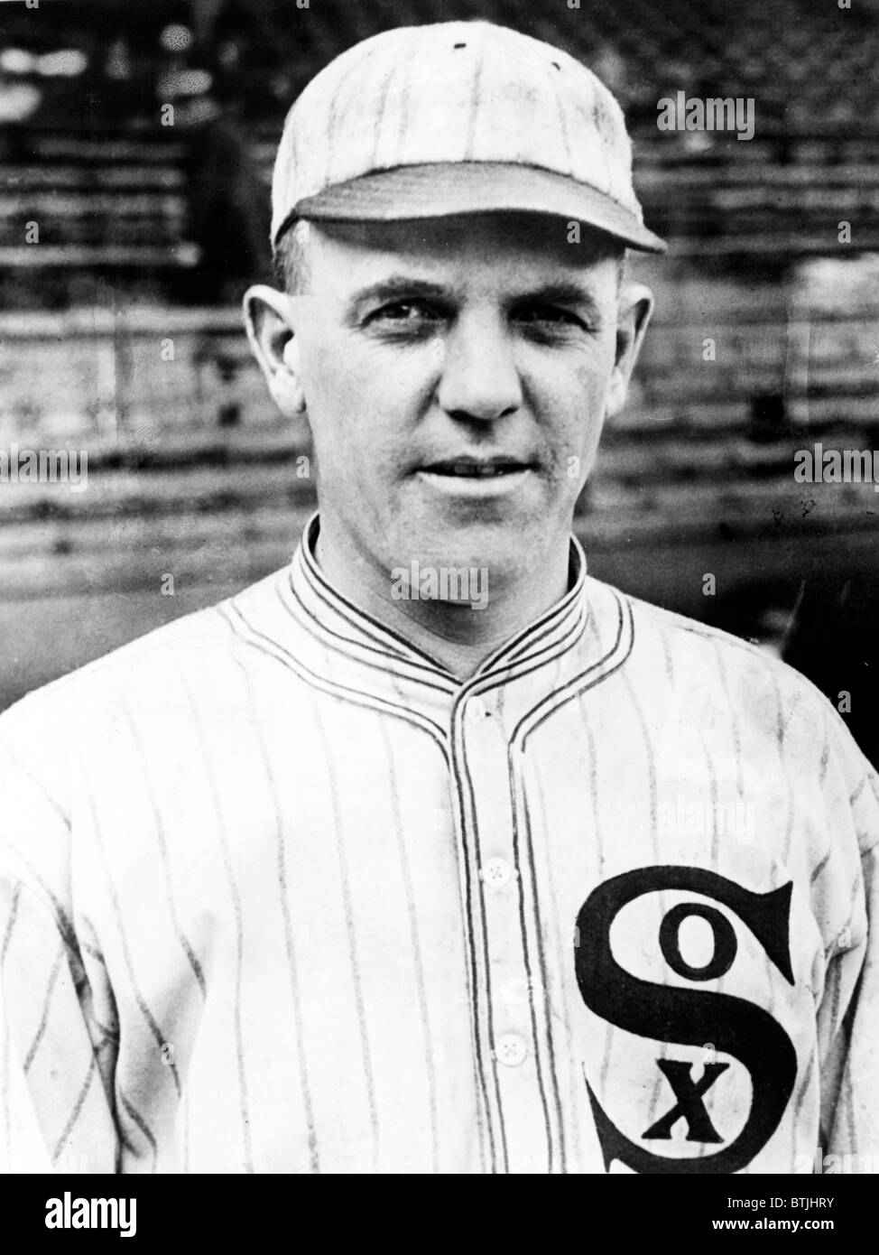 BASEBALL, Eddie Cicotte, pitcher & player for the Chicago White Sox baseball team, from 1912-1920. Stock Photo