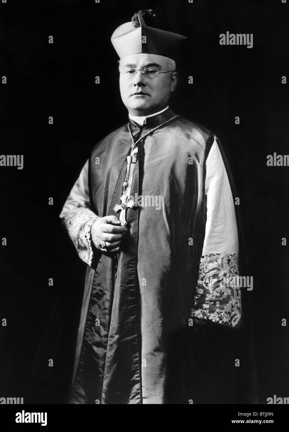 Francis Cardinal Spellman, (1889-1967), Archbishop of New York, 1939. Stock Photo