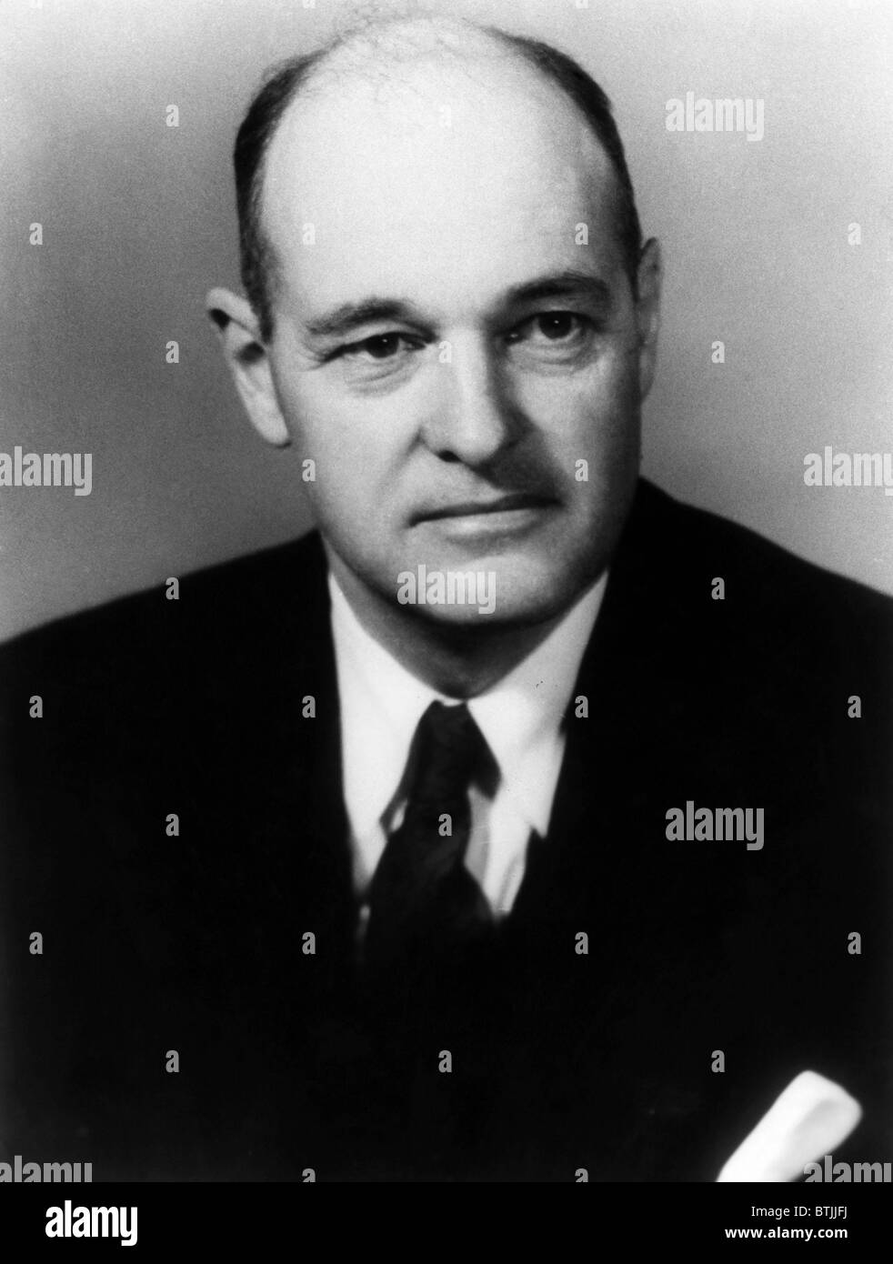 George F. Kennan (1904-2005), American diplomat, advisor, historian, and political scientist, c. 1940's. Stock Photo