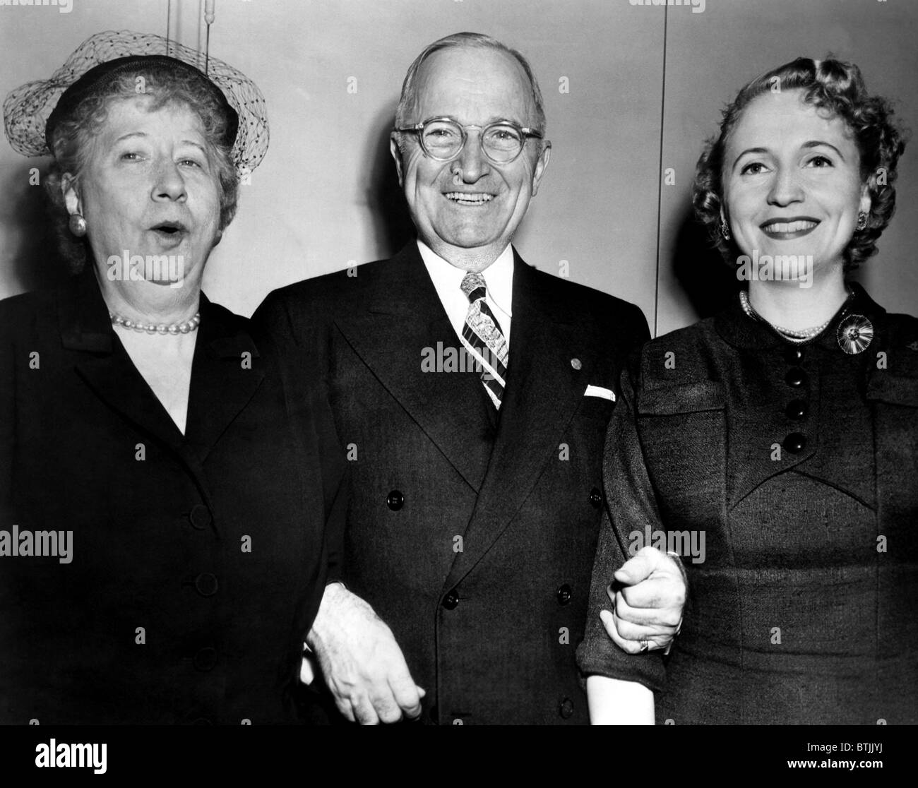 First lady bess truman and her daughter hi-res stock photography and images  - Alamy