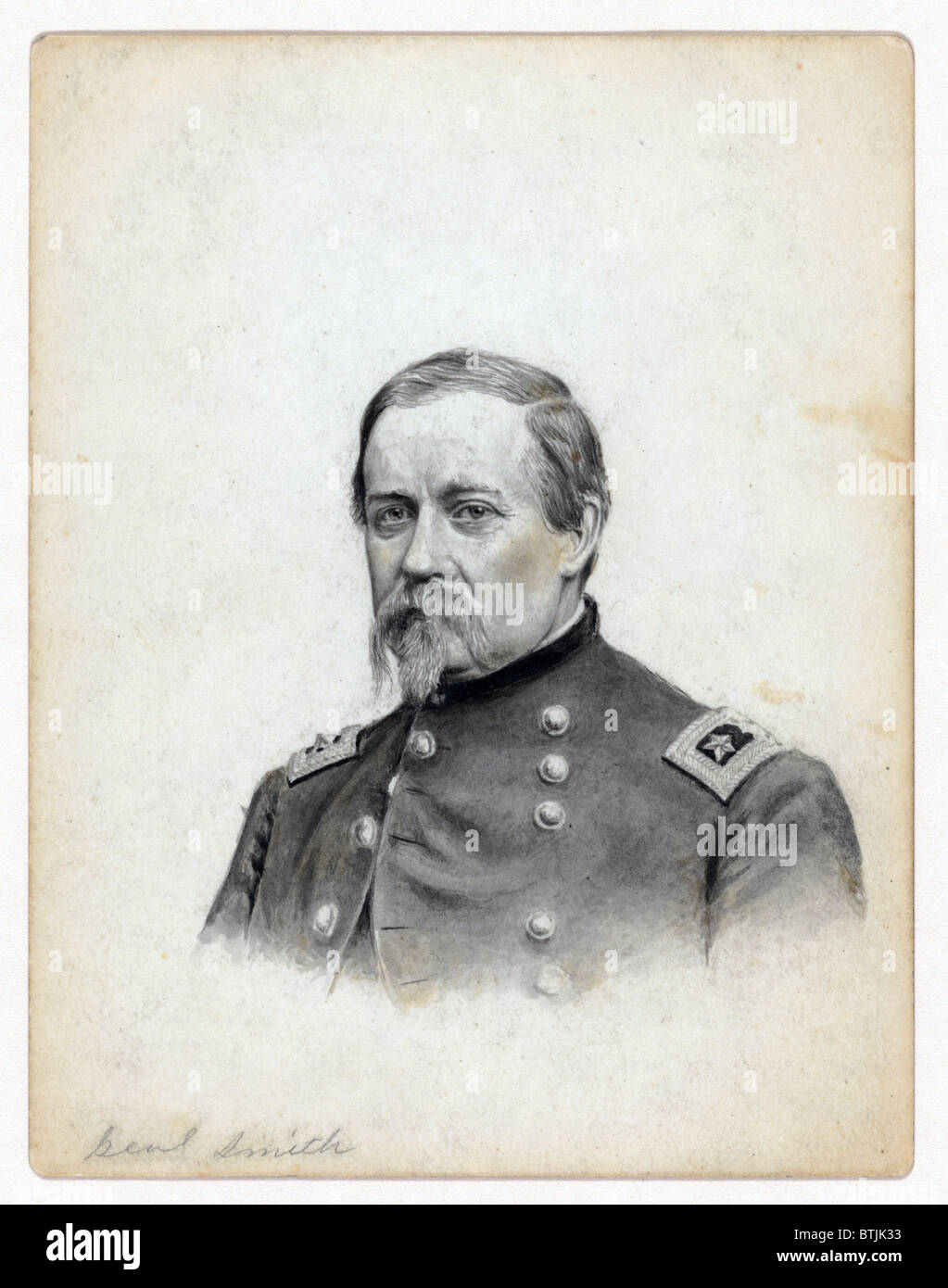The Civil War. Brigadier General William Farrar Smith, ca. 18611865