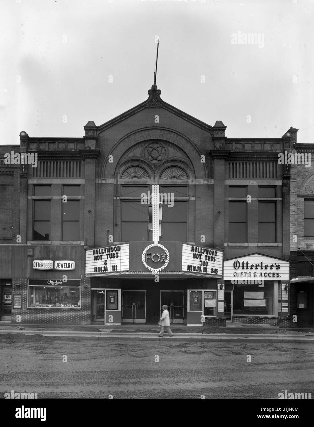 Movie Theaters, The G.F. Andrae Opera House, showing HOLLYWOOD HOT TUBS