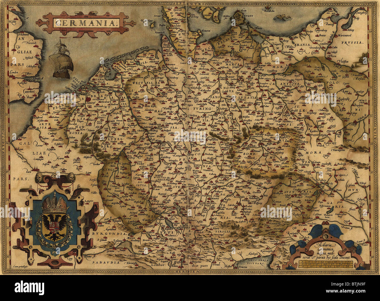 Map europe 16th century hi-res stock photography and images - Alamy