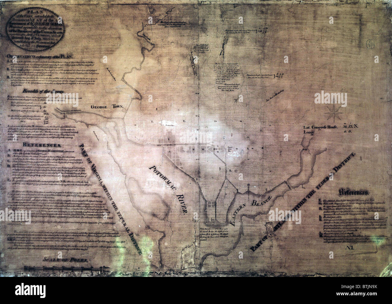 Washington l'enfant plan hi-res stock photography and images - Alamy