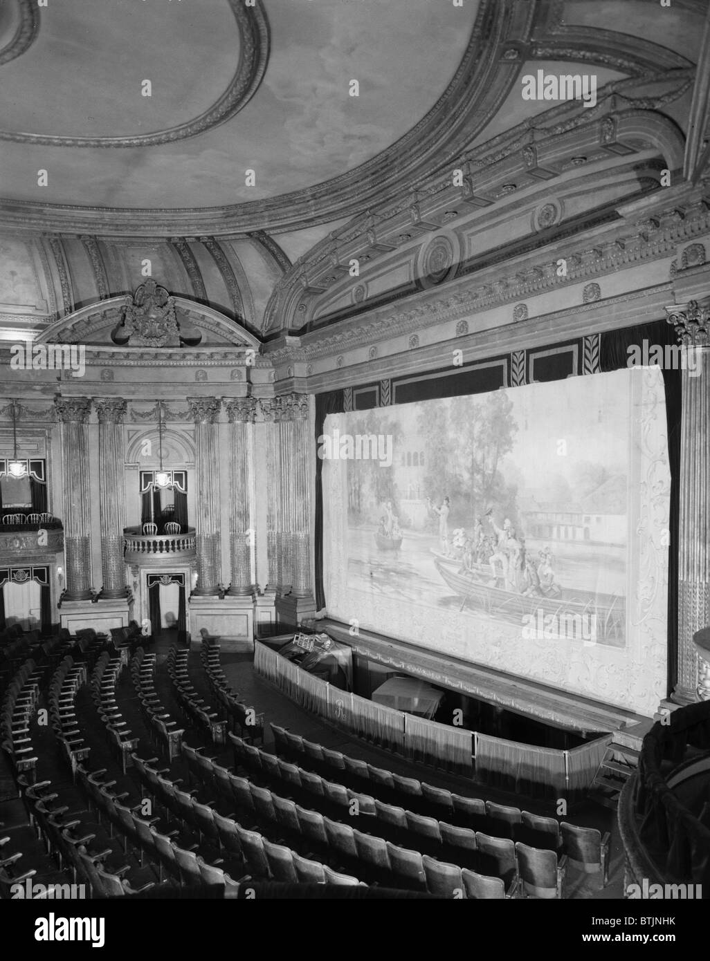 Movie Theaters, the Al Ringling Theatre, interior, built in 1915, 136