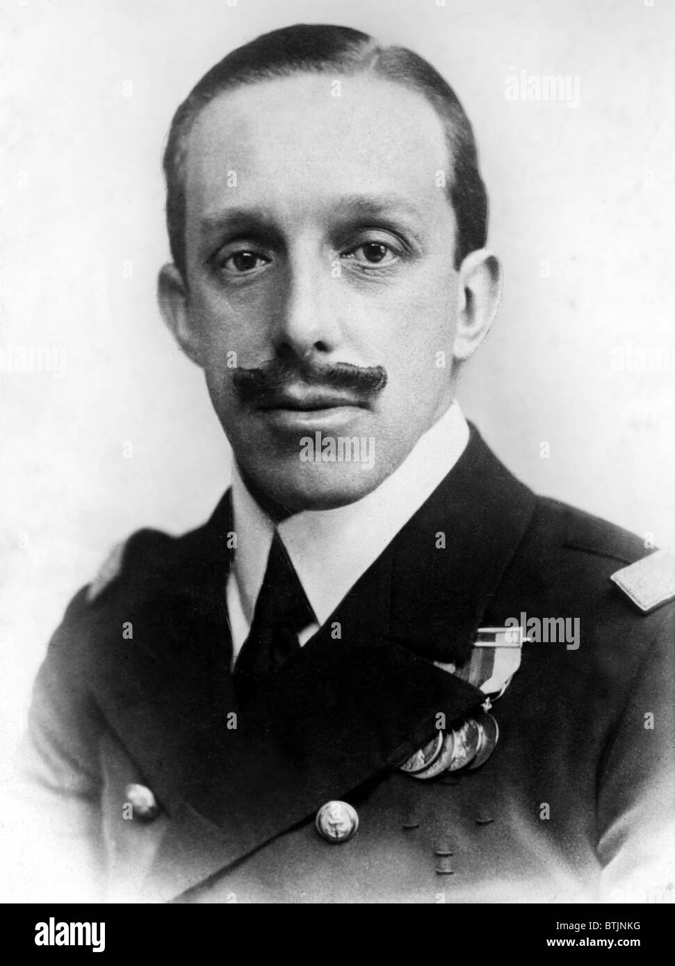 King Alfonso XIII of Spain (1886-1941) from last year of his reign, 1931 Stock Photo