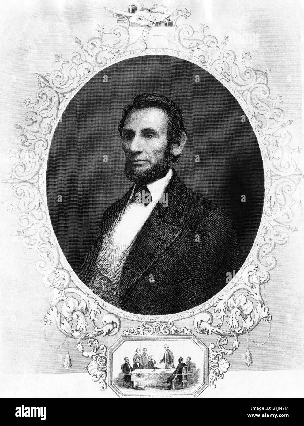 Abraham Lincoln (1809-1865), U.S. President (1861-1865), circa 1850s. CSU Archives/Courtesy Everett Collection Stock Photo