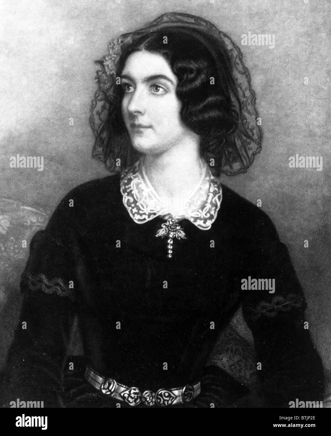 Lola Montez (1821-1861), Irish dancer and Mistress of King Ludwig of Bavaria, circa 1840s. CSU Archives/Courtesy Everett Collect Stock Photo