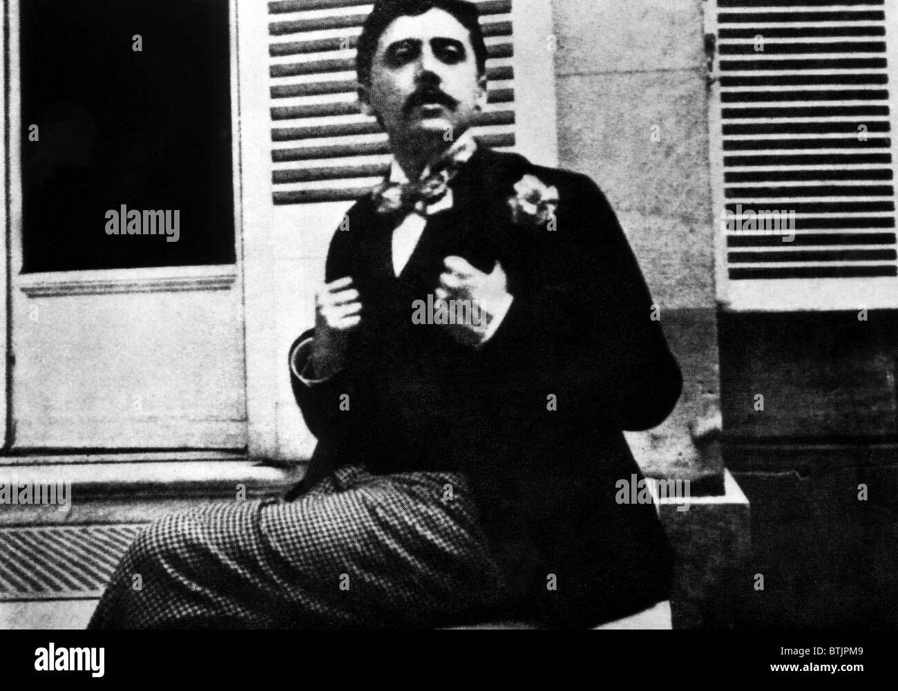 Marcel Proust (1871-1922), French writer, circa 1900s. CSU Archives/Courtesy Everett Collection Stock Photo
