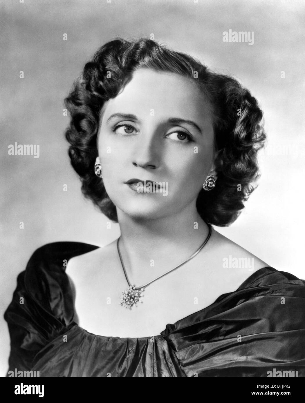 Margaret Truman, daughter of former U.S. President Harry Truman, 1950. Stock Photo