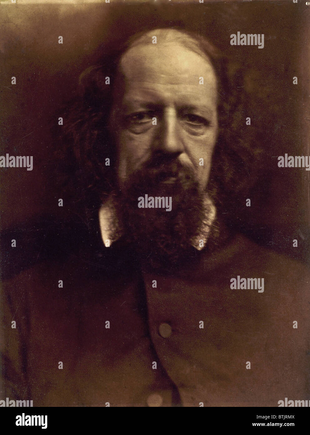 Alfred Tennyson (18091892), Poet Laureate of England, in an 1867
