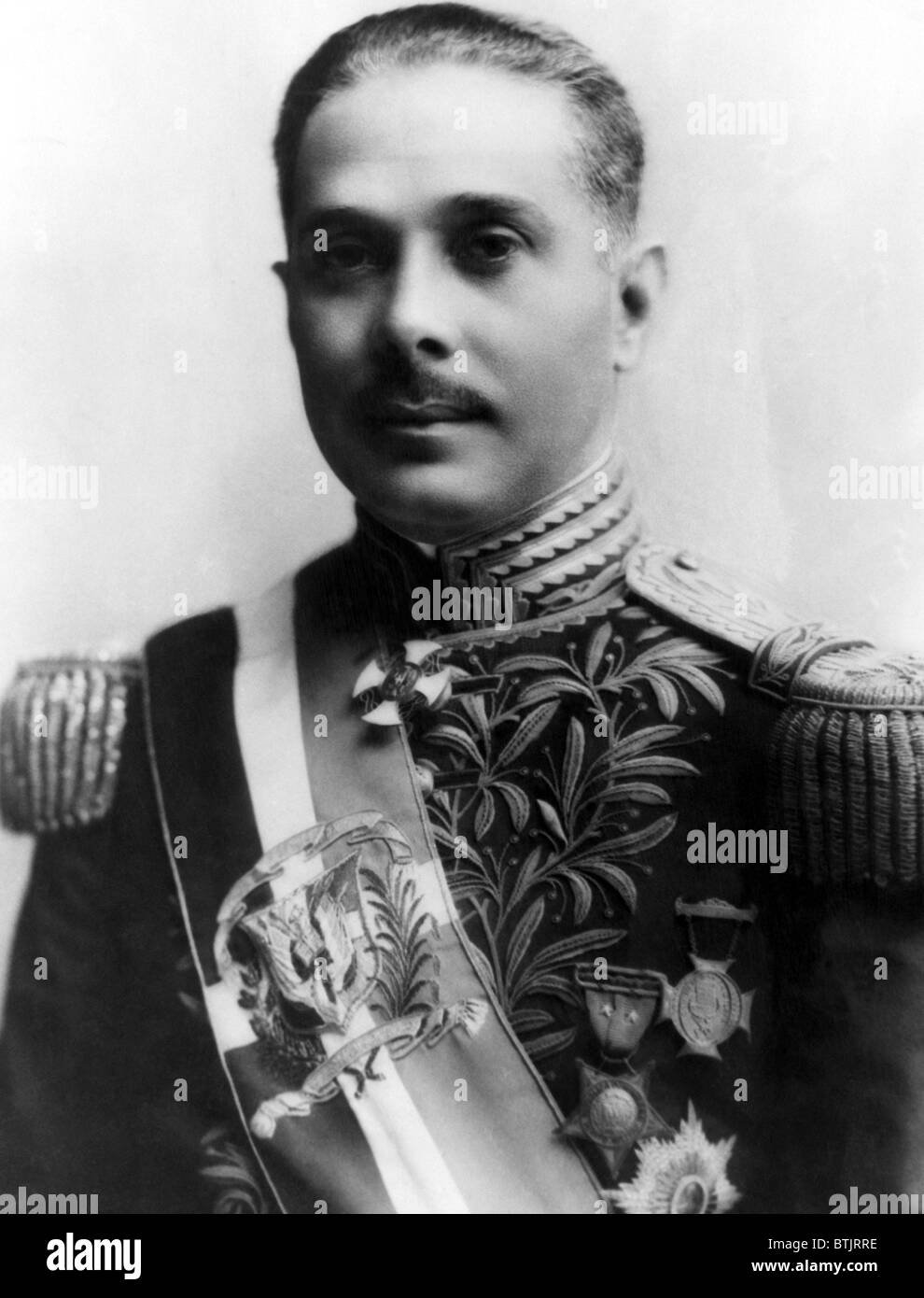 General Rafael Leonidas Trujillo, (1891-1961), dictator and former President of the Dominican Republic, 1939. Stock Photo