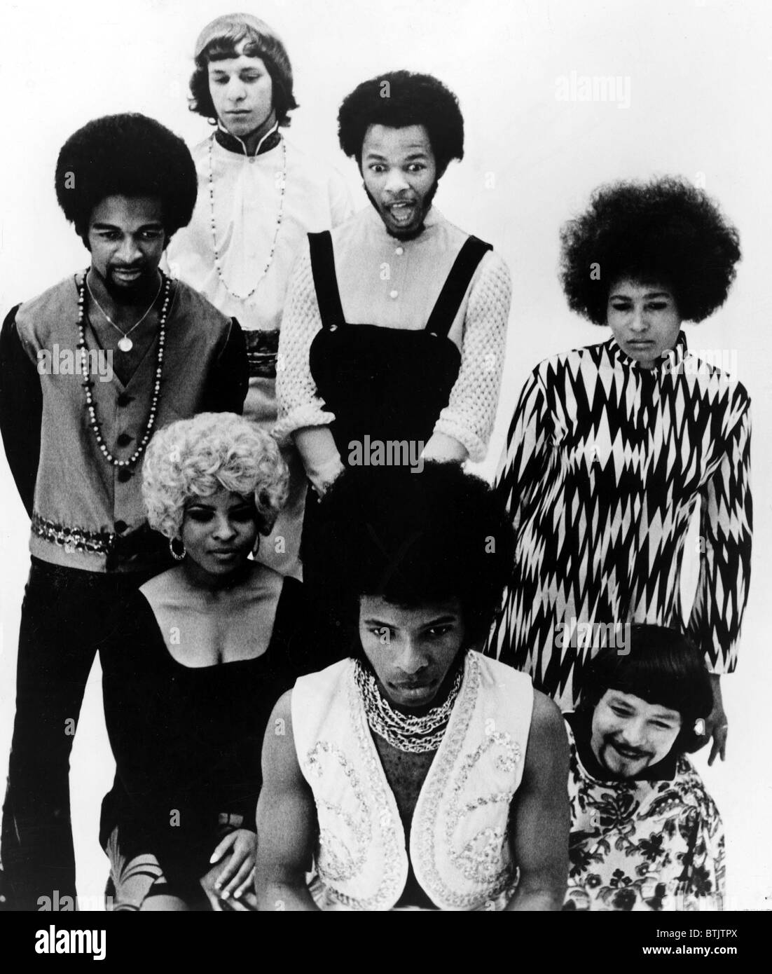 SLY AND THE FAMILY STONE, c. 1970. Stock Photo