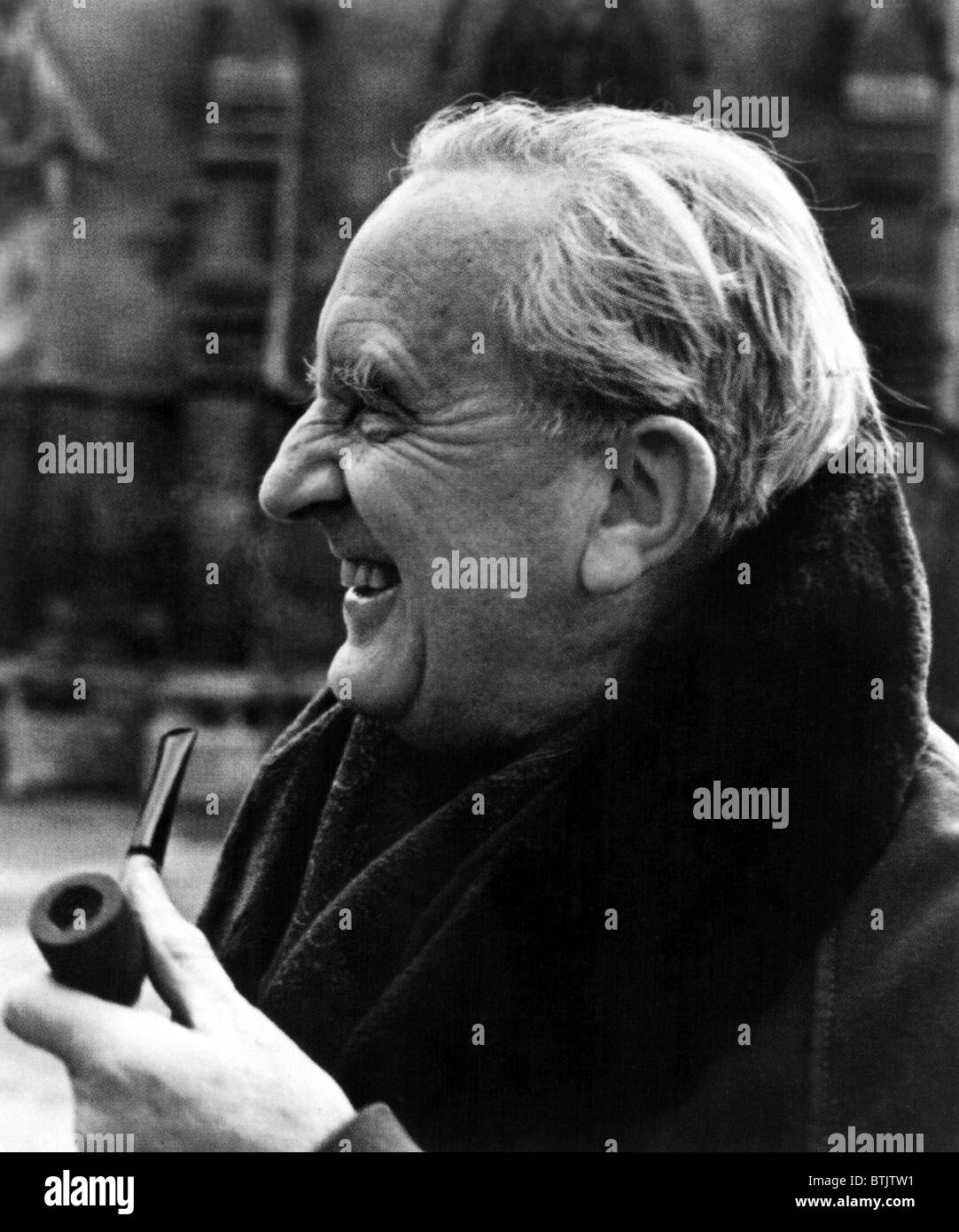 J.R.R. TOLKIEN, circa 1981, Author of The Hobbit, and The Lord Of The Rings. Image courtesy of CSU Archives' Stock Photo