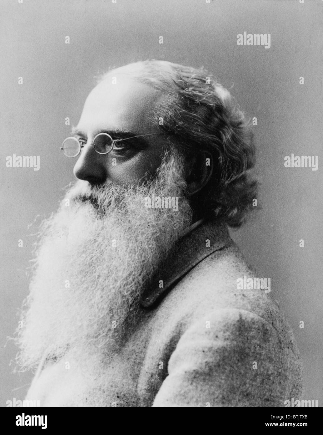 Henry Steel Olcott (1832-1907), American philosopher, and who, with Helena Blavatsky and William Judge, founded the Theosophical Society in 1875, which combines beliefs of Buddhism, Hinduism, and Christianity. Stock Photo