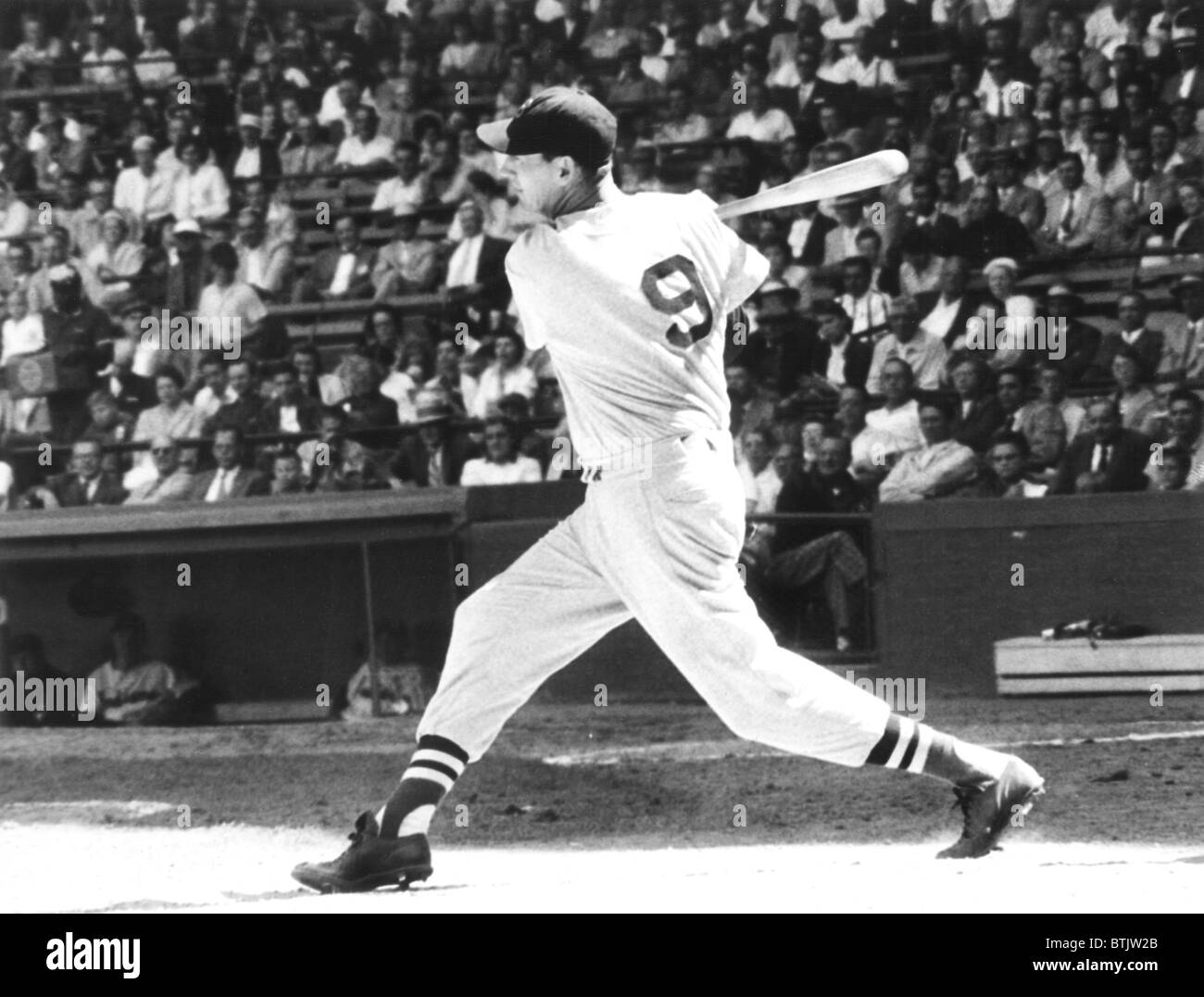 Ted Williams, ca. 1957 Stock Photo