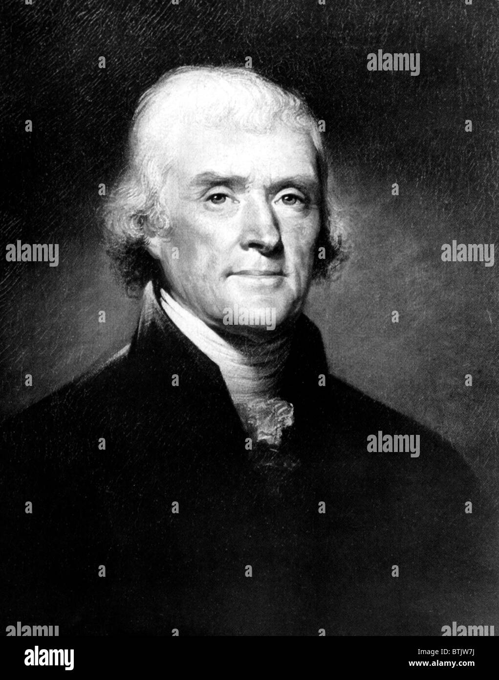 Portrait of Thomas Jefferson, by Rembrandt Peale, ca. 1810s. Courtesy