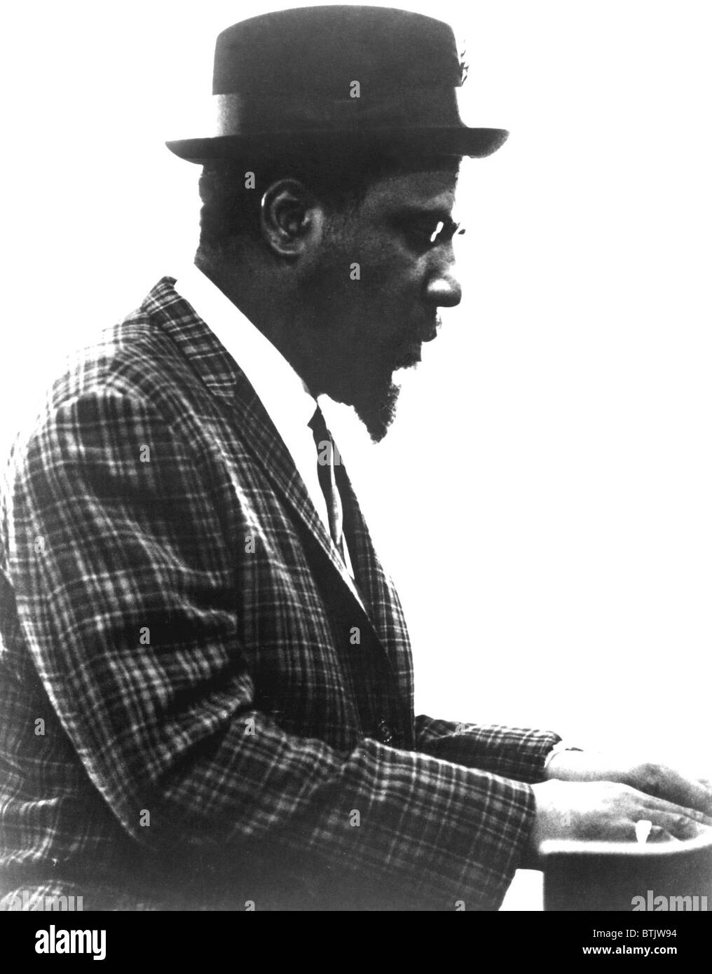 Thelonius Monk (1917-1982)  Jazz pianist, photo: 1968 Stock Photo