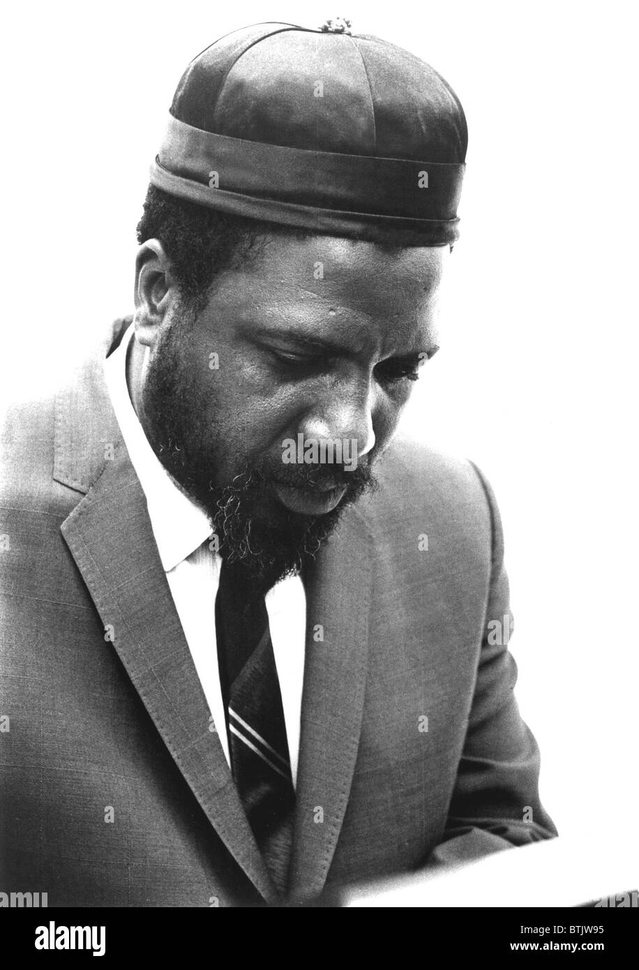 Thelonius Monk (1917-1982)  Jazz pianist, photo: 1966 Stock Photo