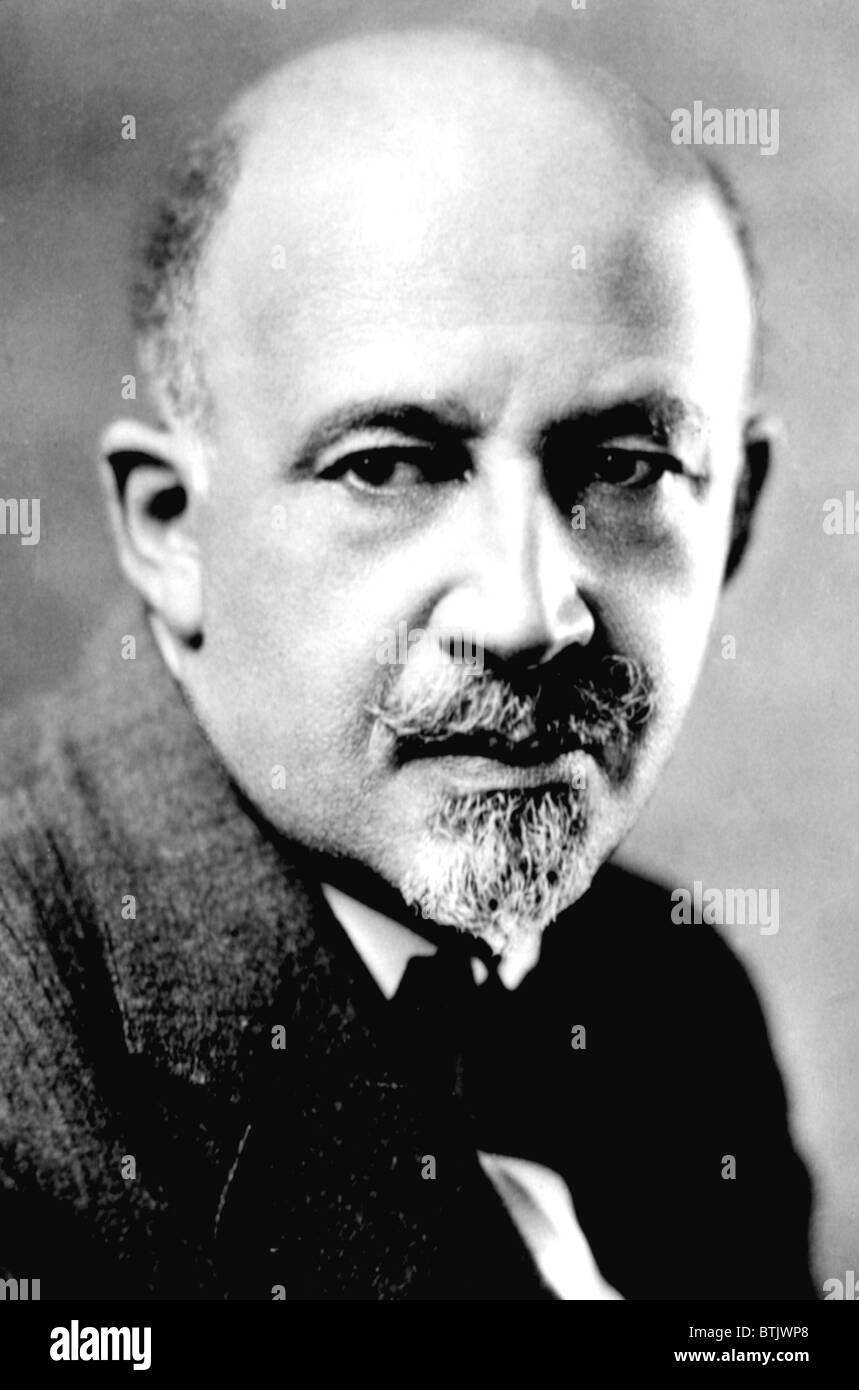 W.E.B. DUBOIS, African American intellectual and one of the founders of the NAACP Stock Photo
