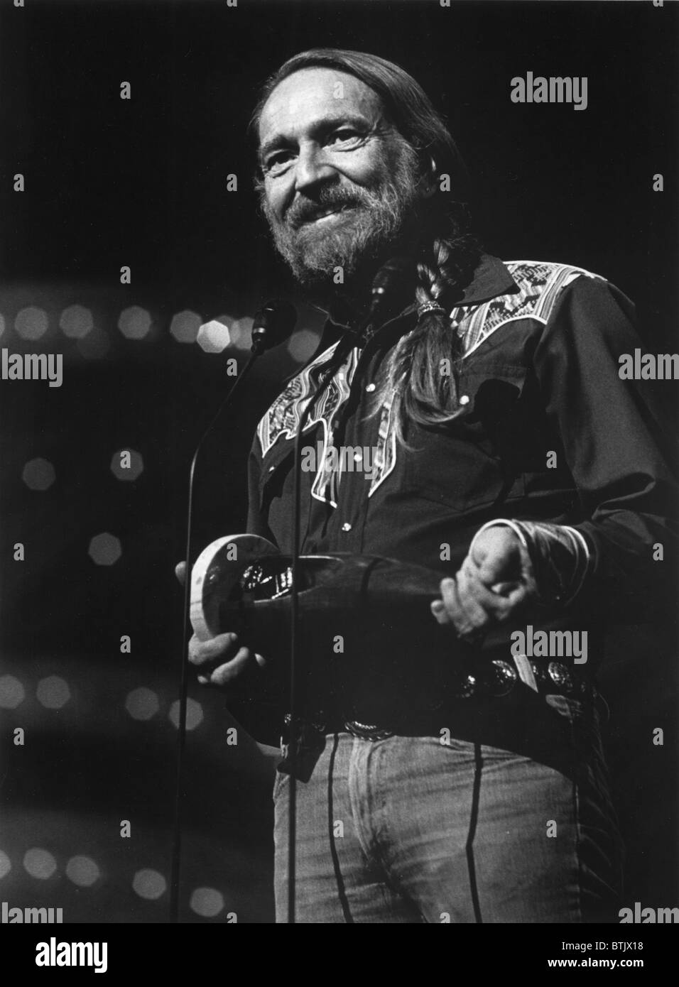 Willie nelson 1970s Black and White Stock Photos & Images - Alamy