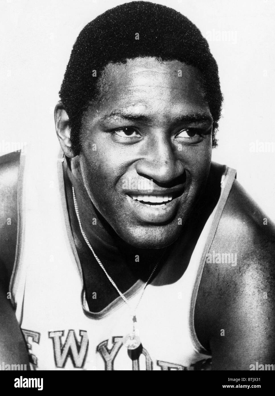 Willis Reed, American basketball player, circa 1974. CSU Archives/Courtesy Everett Collection Stock Photo