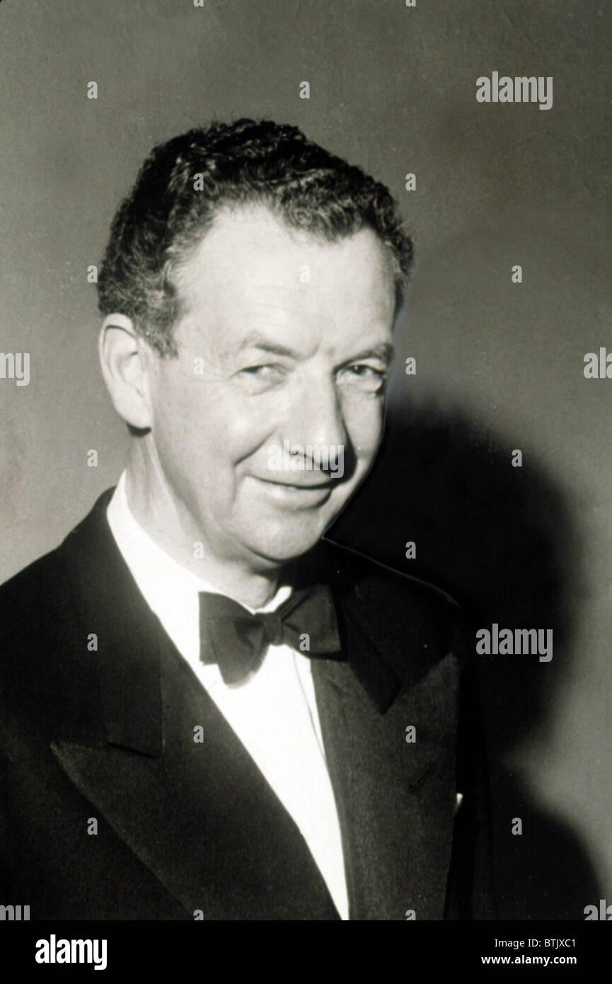 Benjamin Britten, British Composer. Stock Photo