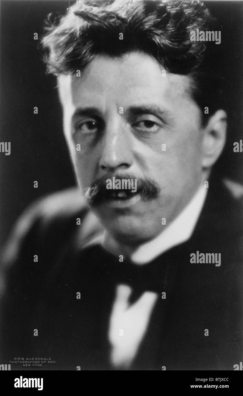Arnold Bennett (1867-1931) versatile British writer, novelist, critic and playwright. Stock Photo