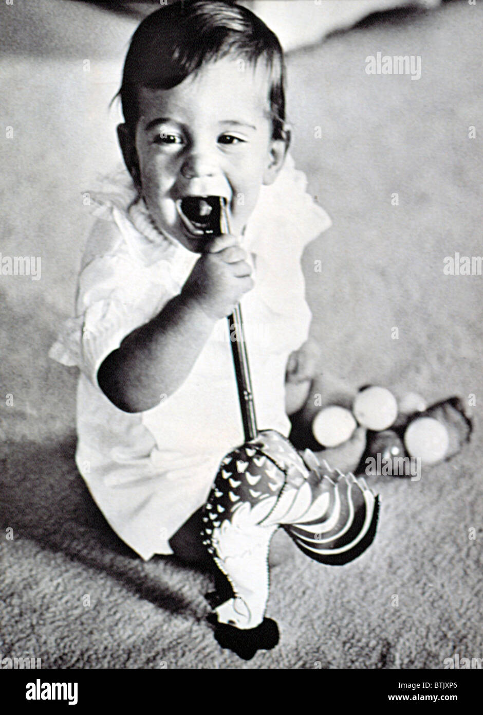 JOHN F. KENNEDY Jr., at age one, c. 1961 Stock Photo - Alamy
