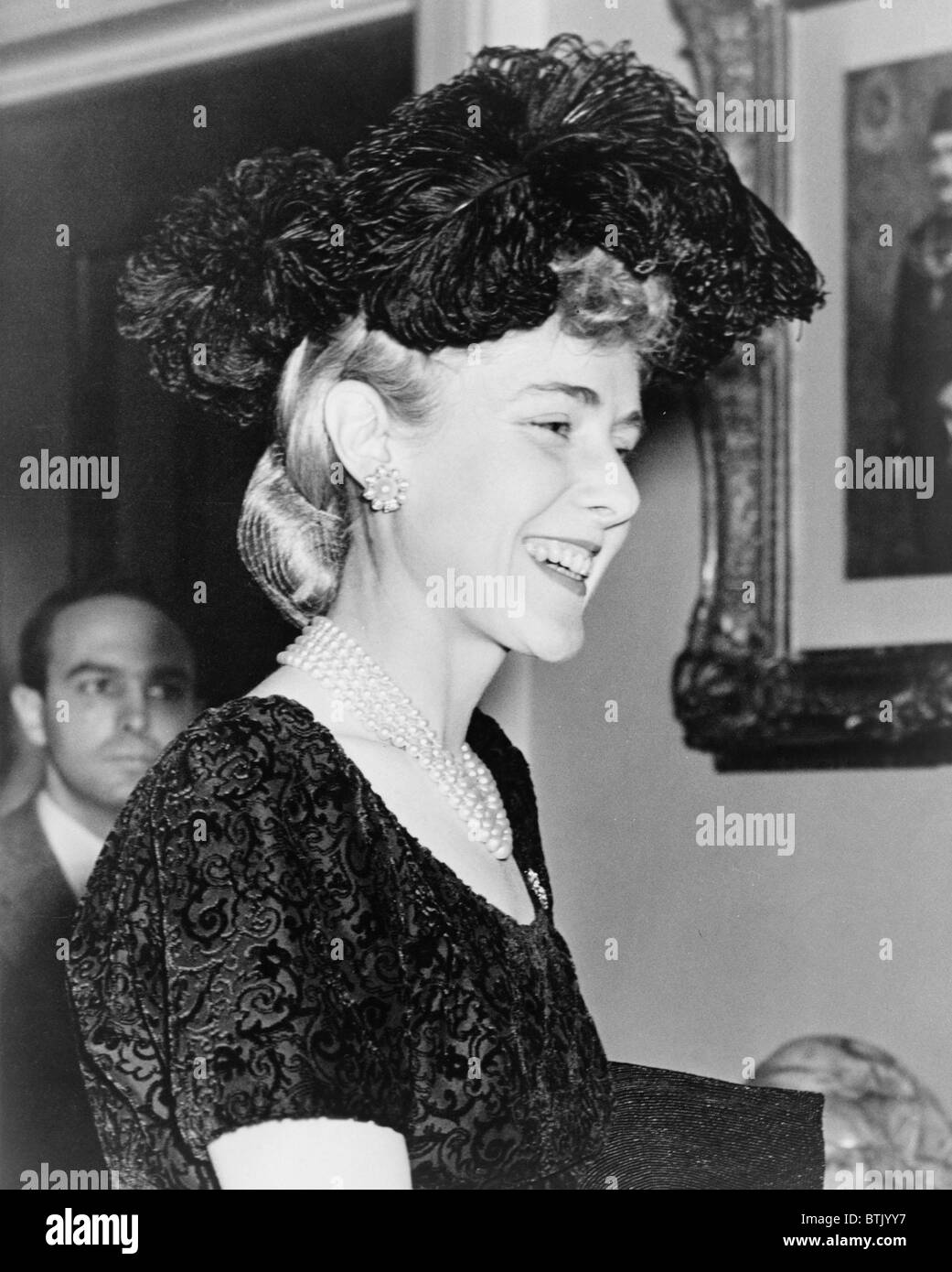Clare Boothe Luce (1903-1987) in 1939, the year of the anti-Nazi play, MARGIN FOR ERROR. Stock Photo