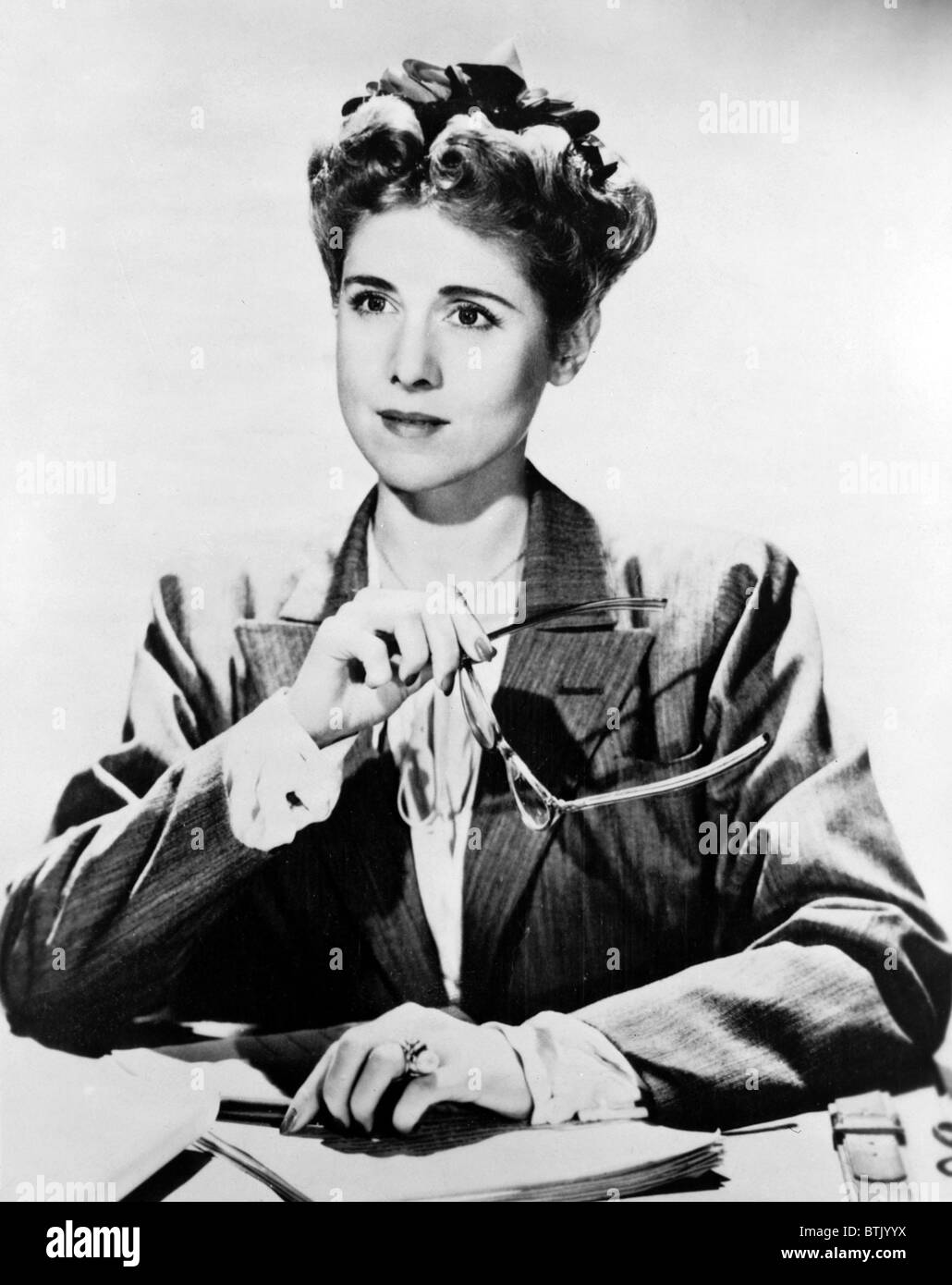 Clare Boothe Luce (1903-1987) in 1943, the year she became Connecticut's Republican representative in Congress. Stock Photo