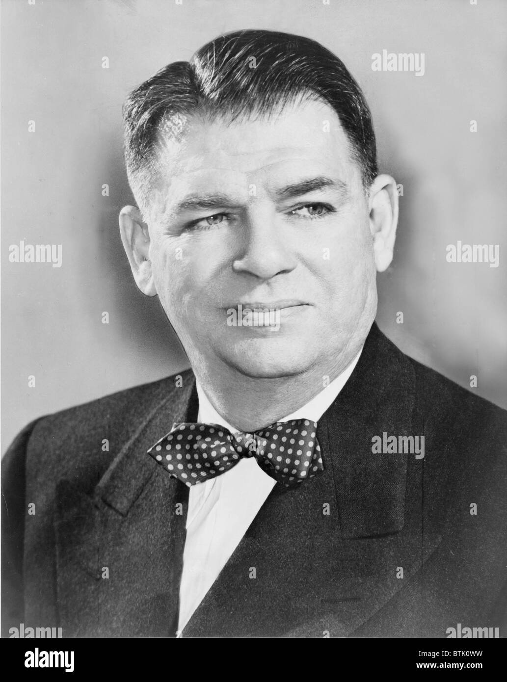 Oscar Hammerstein (1895-1960), was the lyricist to Richard Rogers' music during the golden age of the Broadway musical comedy. Stock Photo