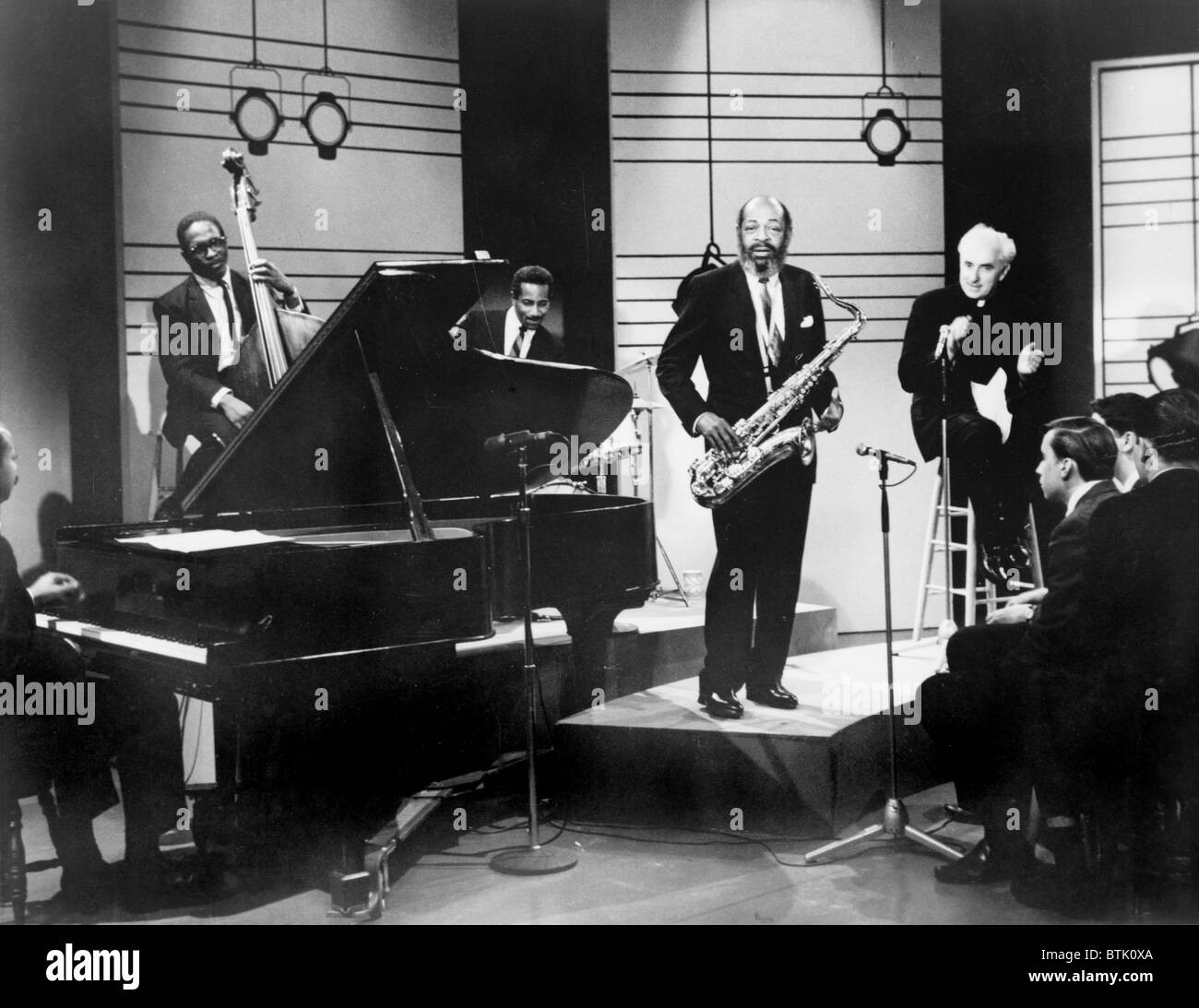 Coleman Hawkins (19041969), jazz musician with his tenor saxophone