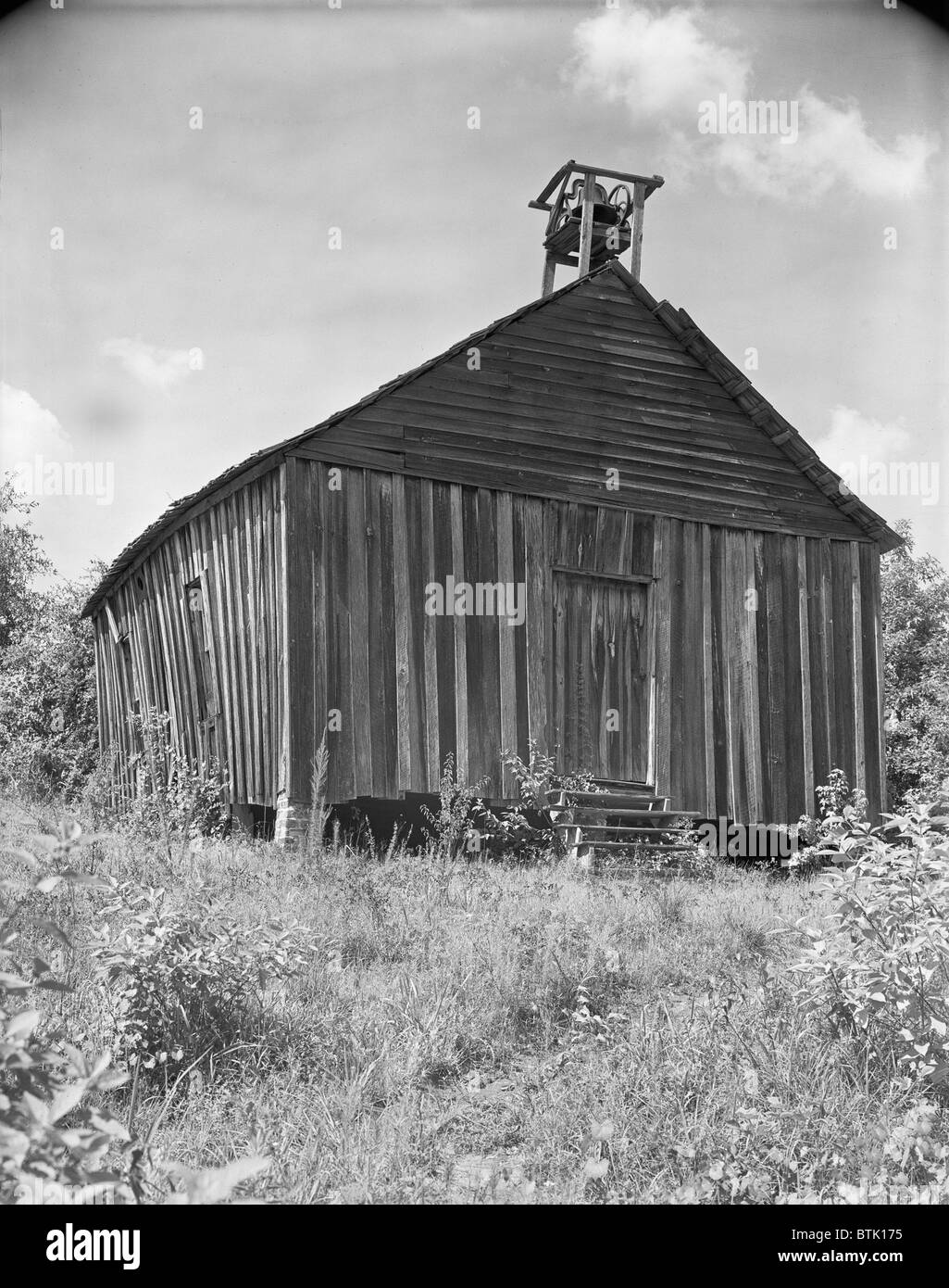 Church, Southeastern United States, photograph by Walker Evans, 1936. Stock Photo