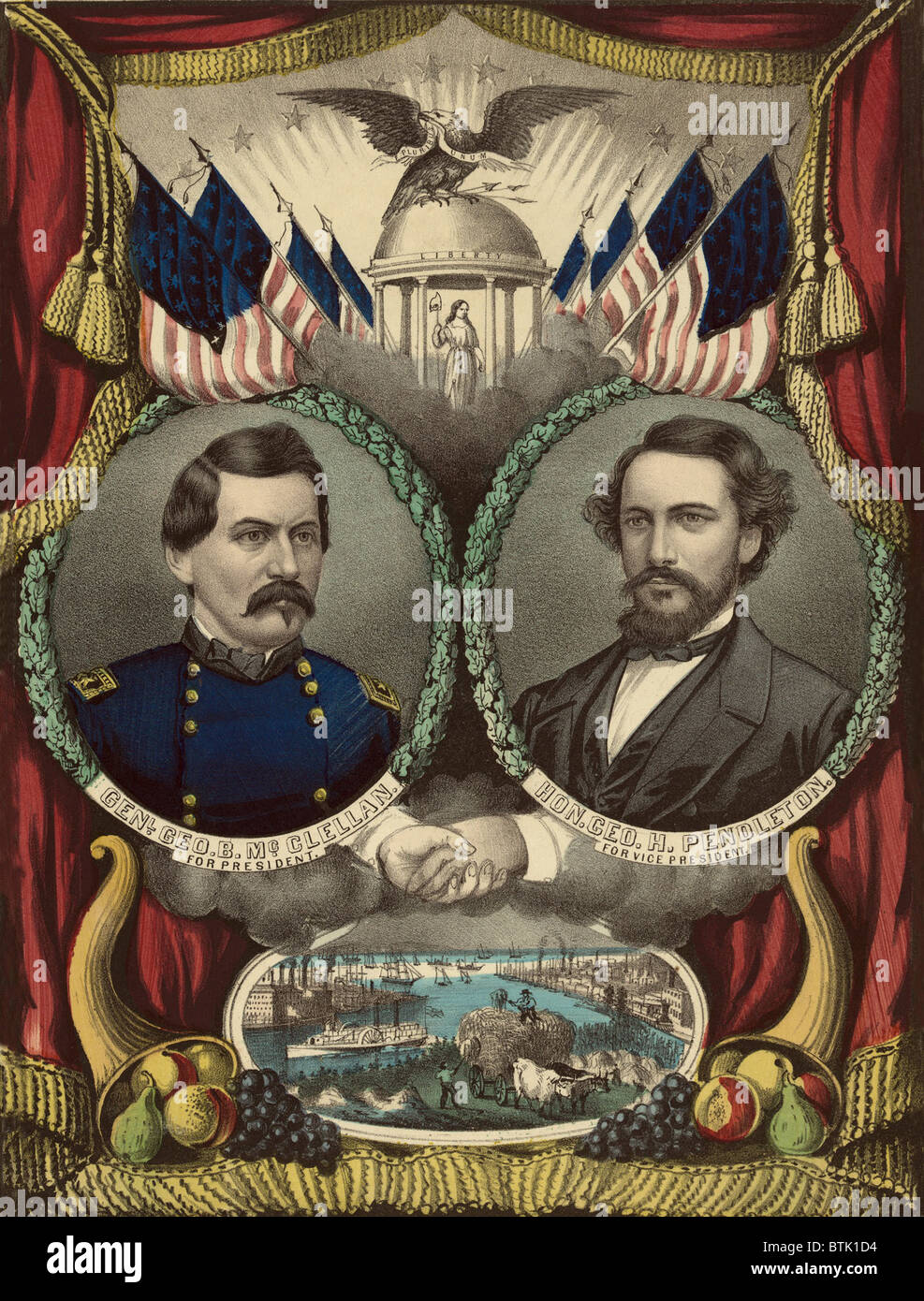 Mcclellan 1826 1885 hi-res stock photography and images - Alamy
