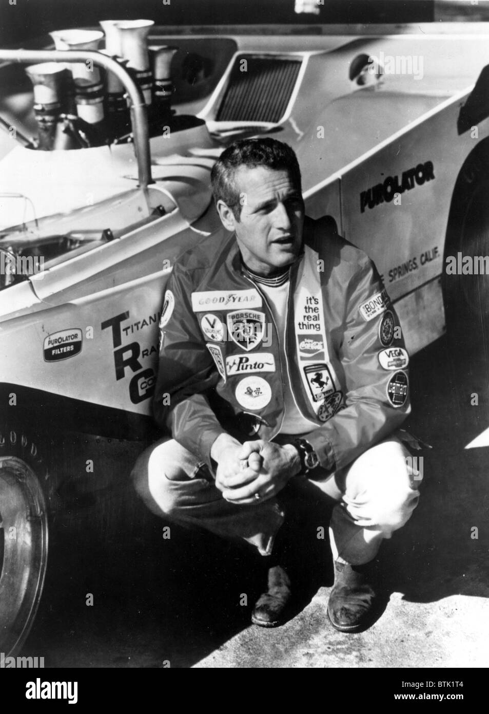 ONCE UPON A WHEEL, Paul Newman, 1971 Stock Photo